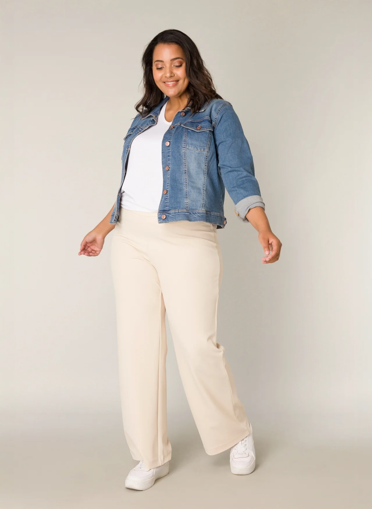 Base level curvy Blazer 7000067 2120 mid blue - Image 3