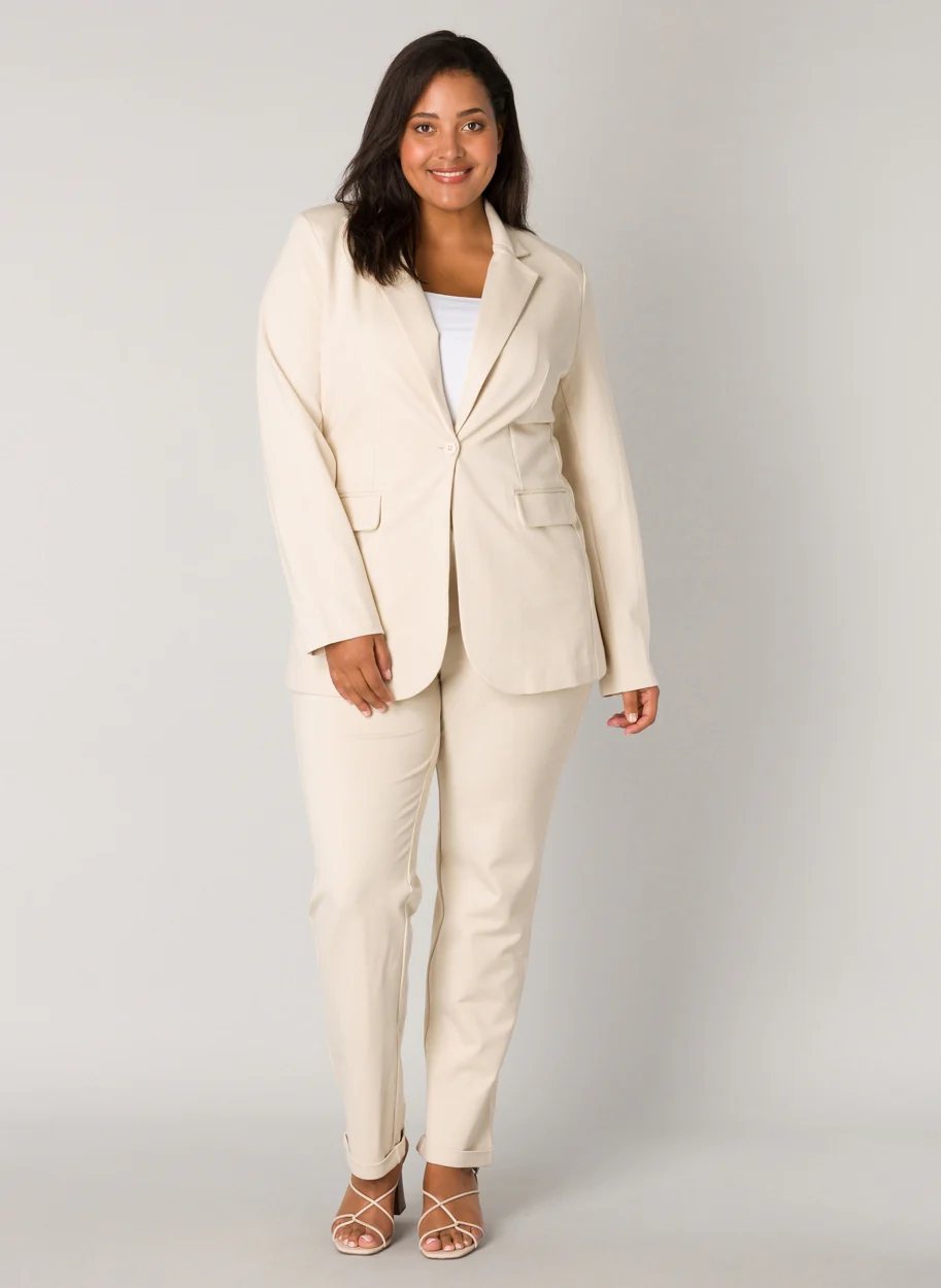 Base level curvy Blazer 7000080 10002 Sand - Image 6