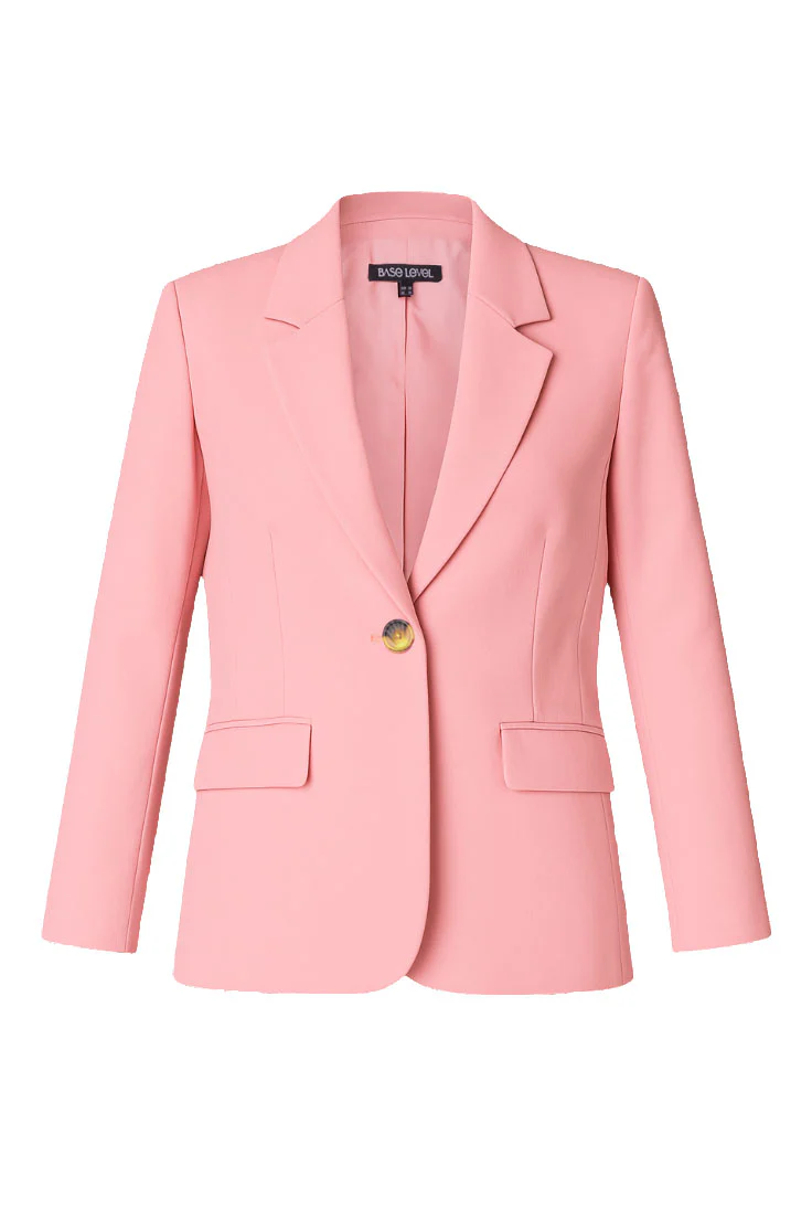 Base level curvy Blazer 7000126 7010 soft pink - Image 2