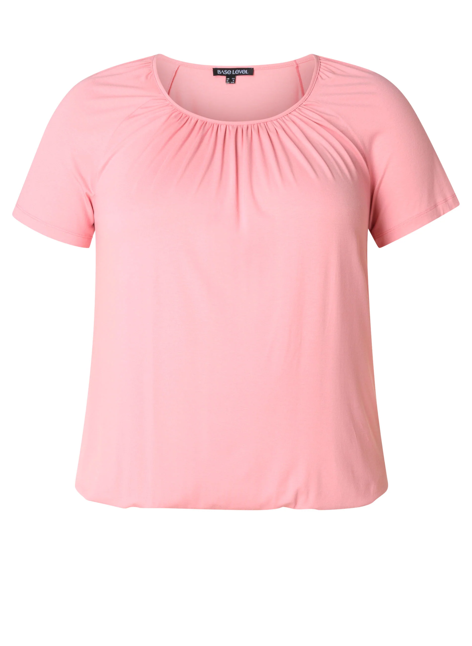 Base level curvy Blouse 7000033 7010 soft pink - Image 2