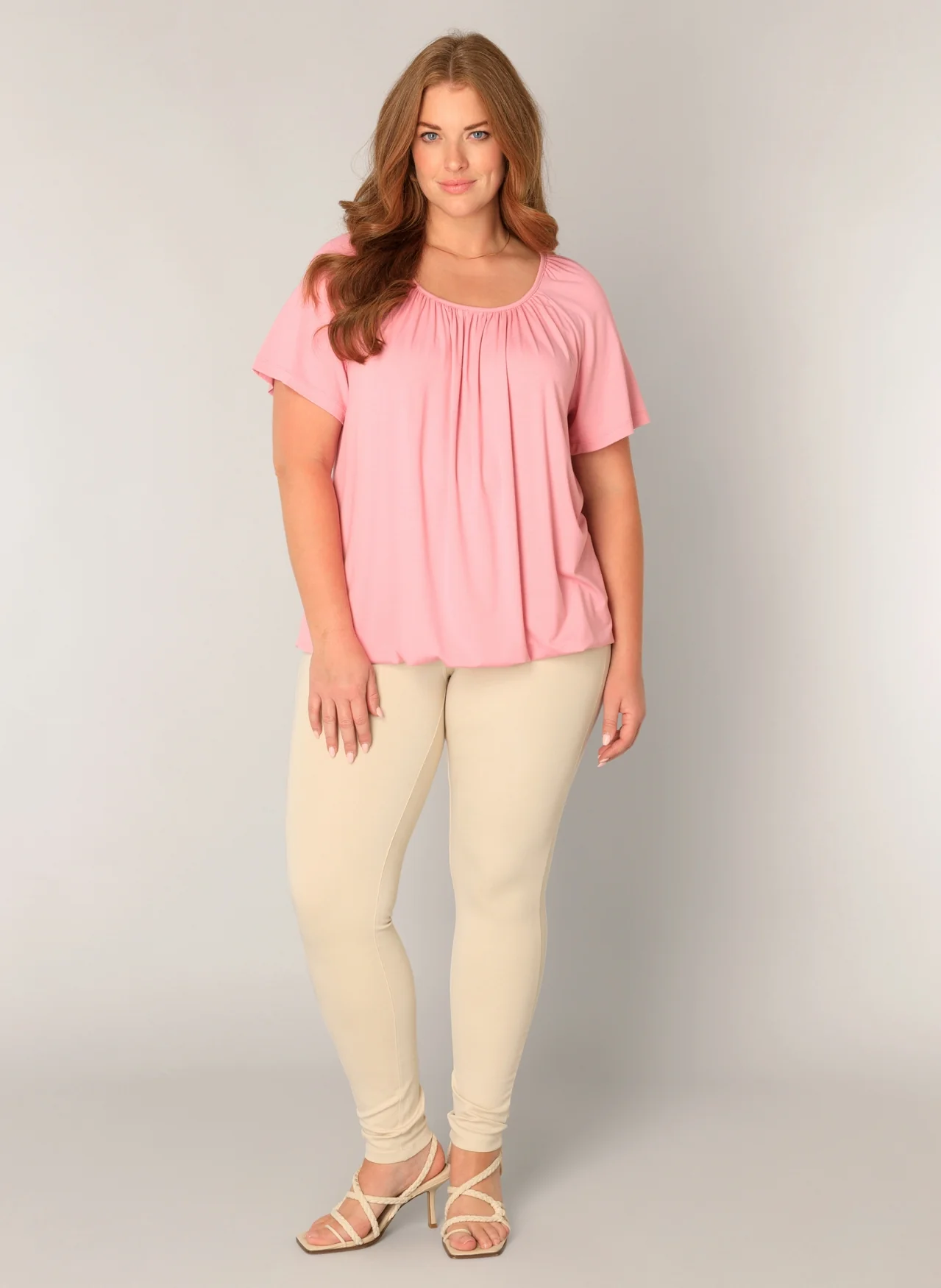 Base level curvy Blouse 7000033 7010 soft pink - Image 6