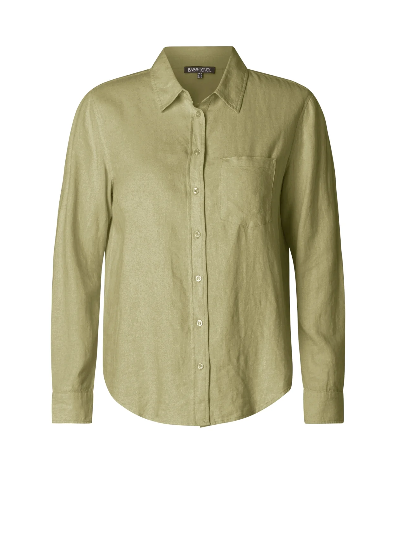 Base level curvy Blouse 7000087 14009 soft army - Image 2