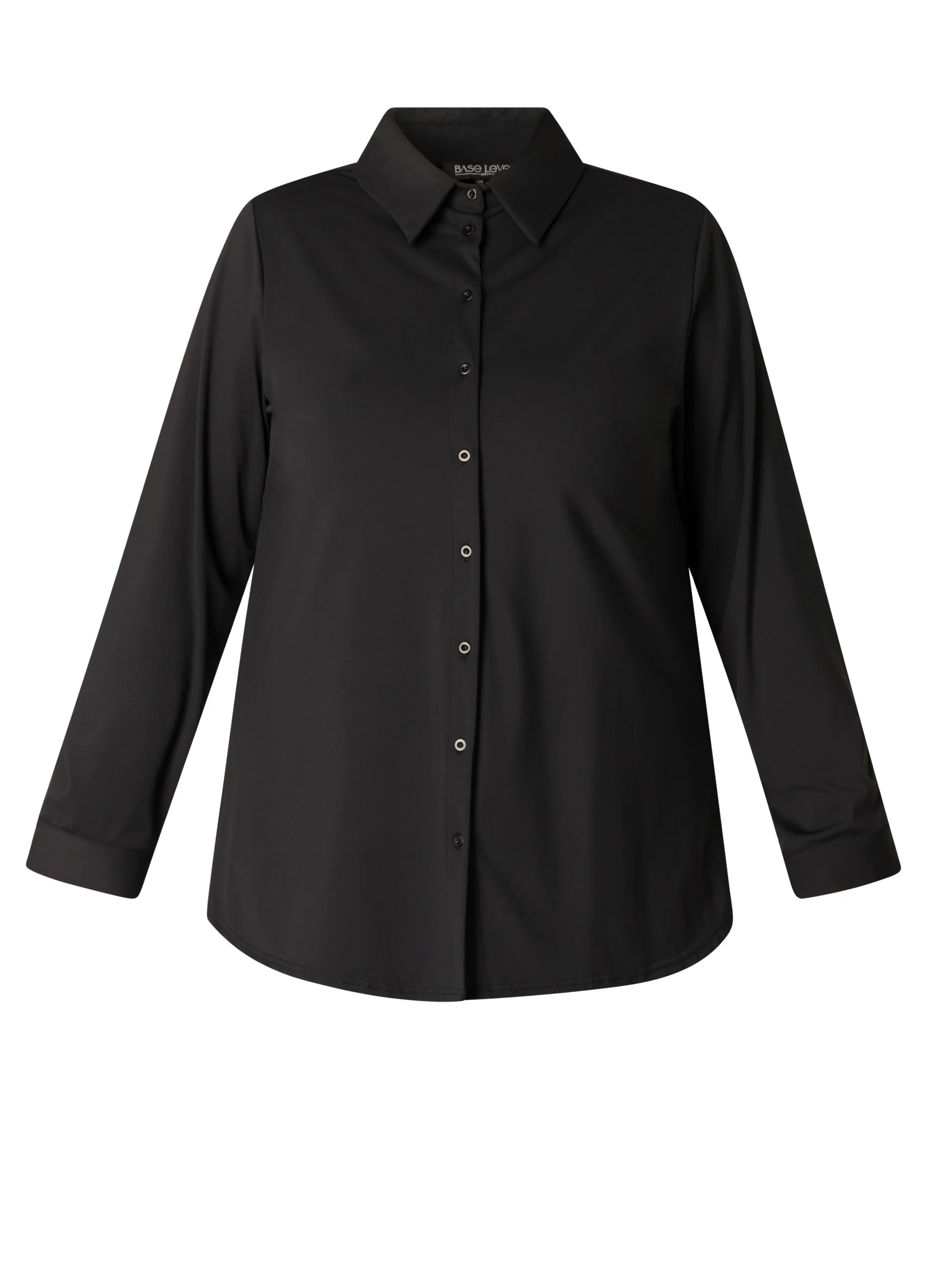 Base level curvy Blouse 7000115 1000 black - Image 3