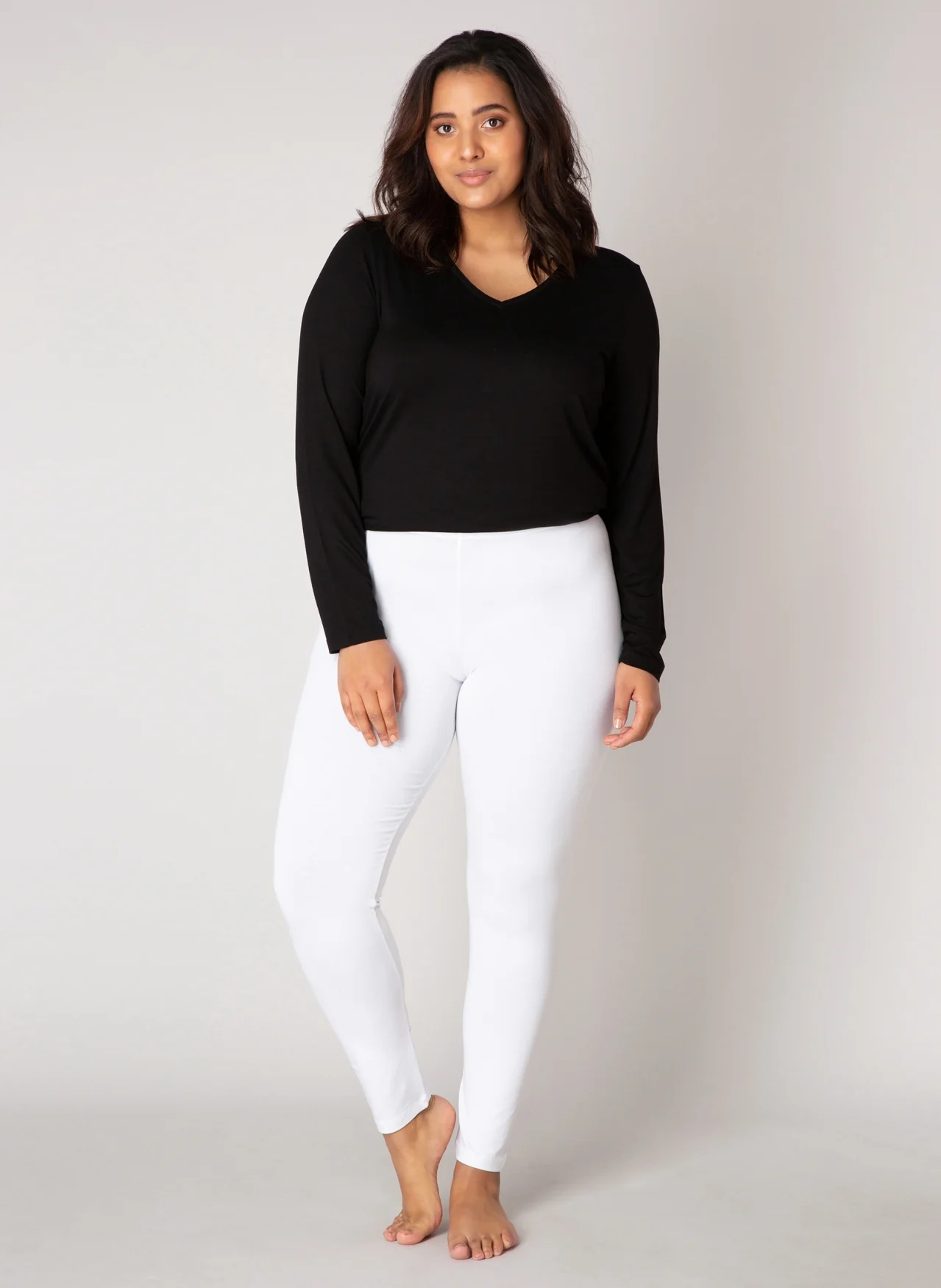 Base level curvy Legging 7000026 001 White - Image 6