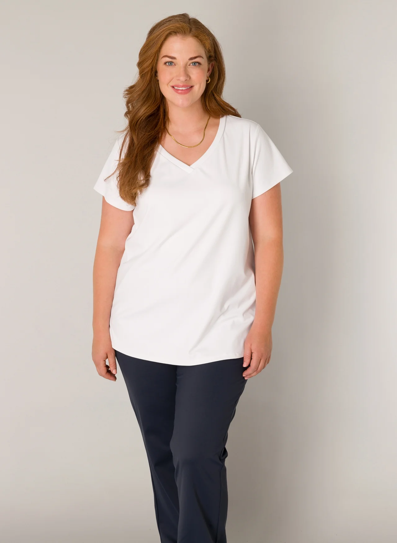 Base level curvy T-Shirt 7000114 001 white - Image 9