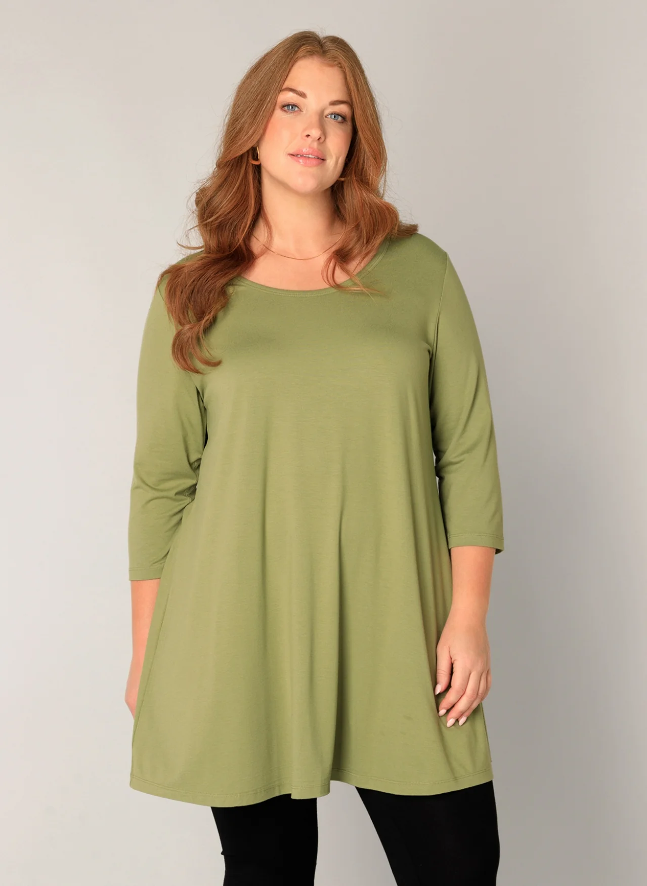 Base level curvy Tuniek 7000029 3000 green - Image 7
