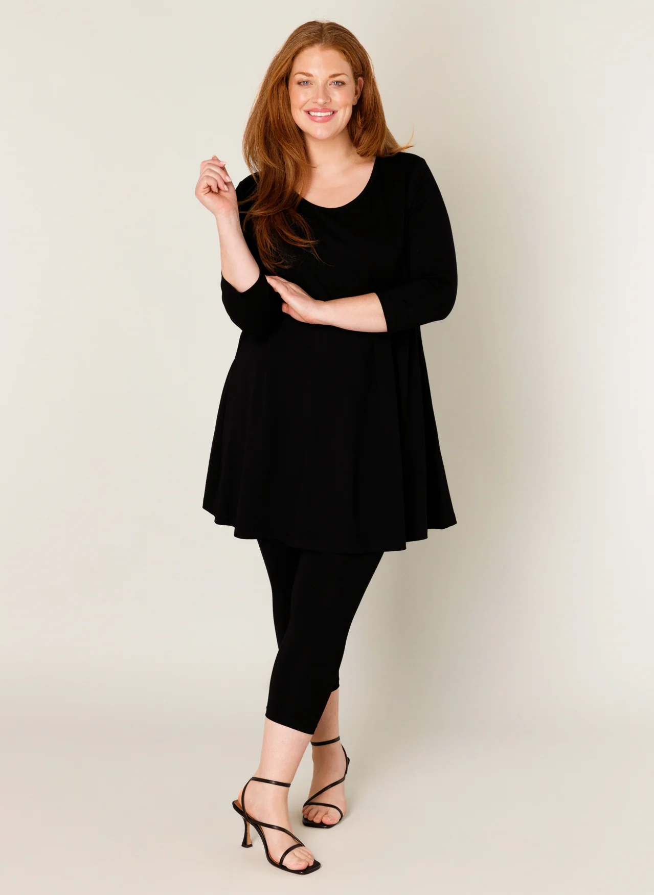 Base level curvy Tuniek 7000029 1000 black - Image 3