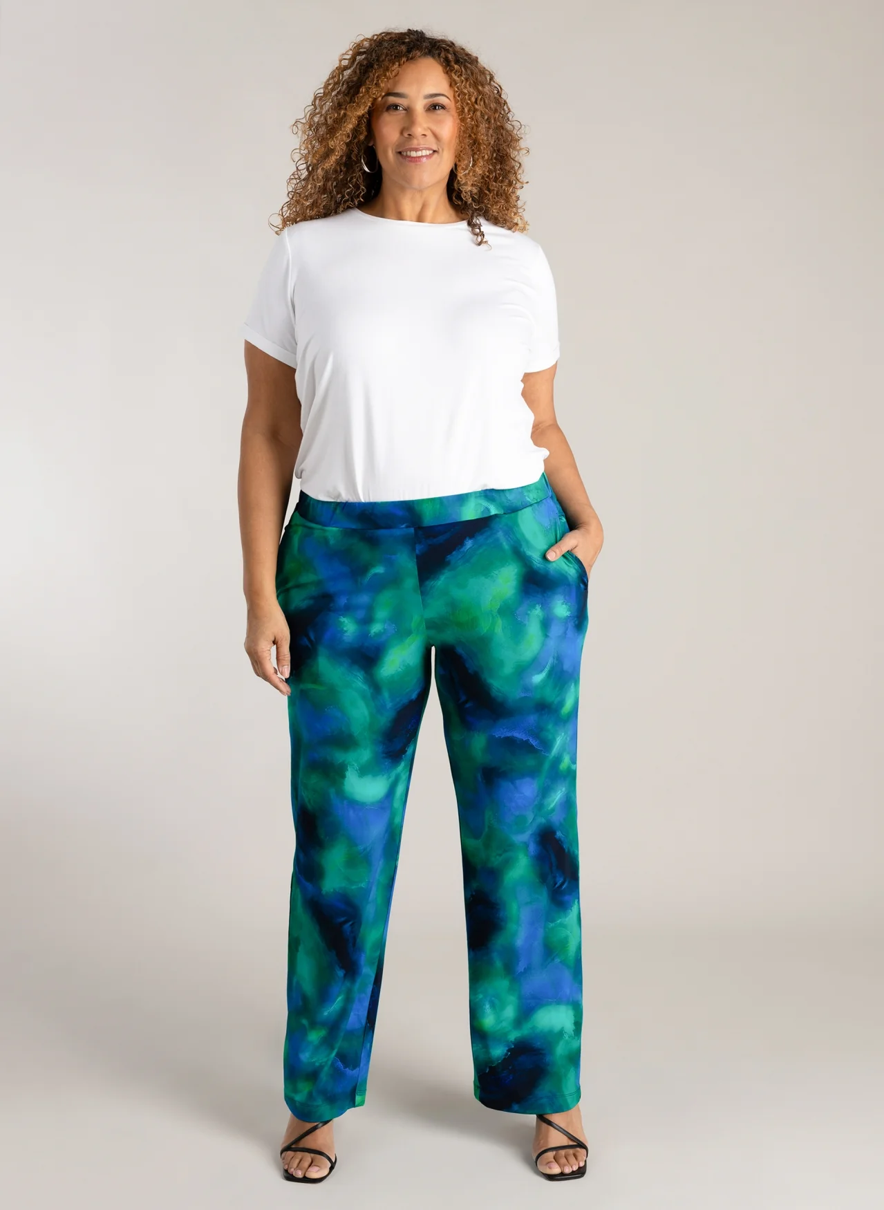 Colletta Pantalon 9000637 2990 blue/multi-colour - Image 11