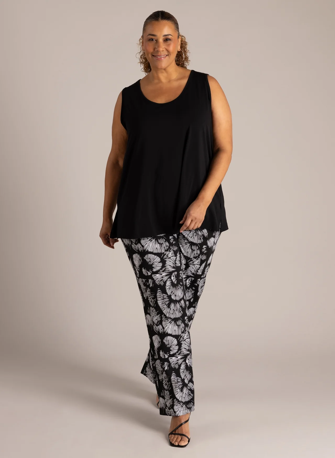 Colletta Pantalon 9000661 1099 black multi colour - Image 5
