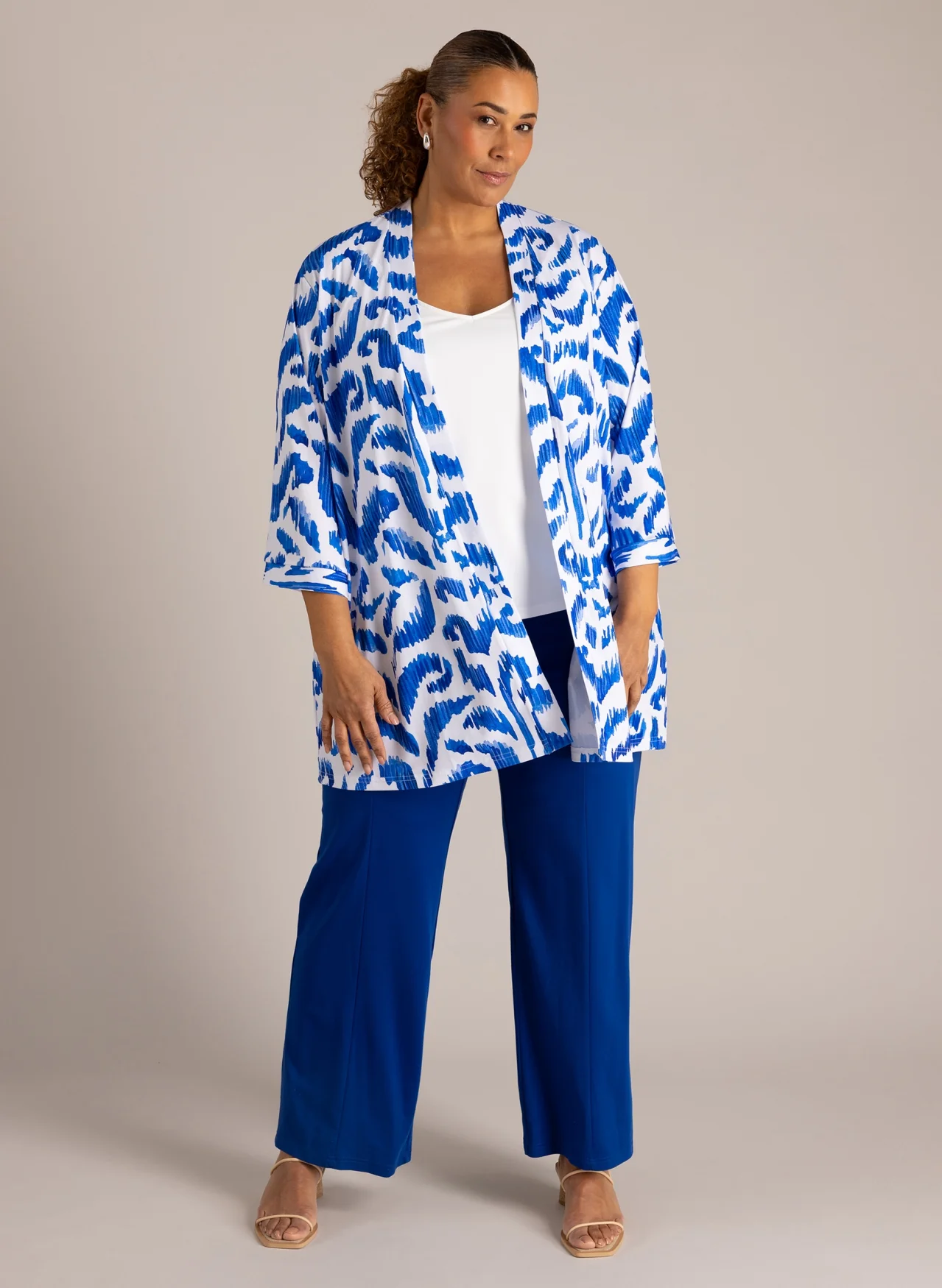 Colletta Vest 9000664 2990 blue/multi-colour - Image 4