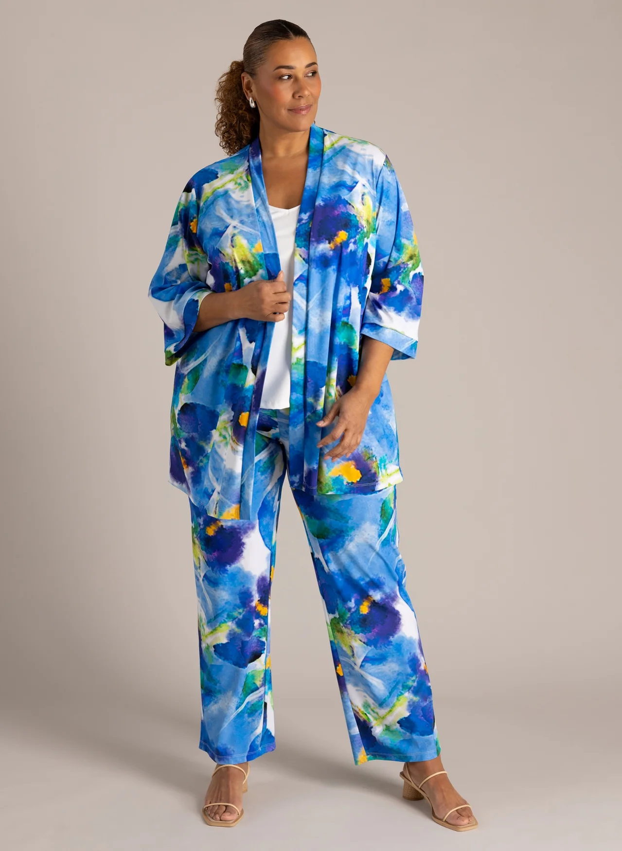 Colletta Vest 9000668 2990 blue/multi-colour - Image 4