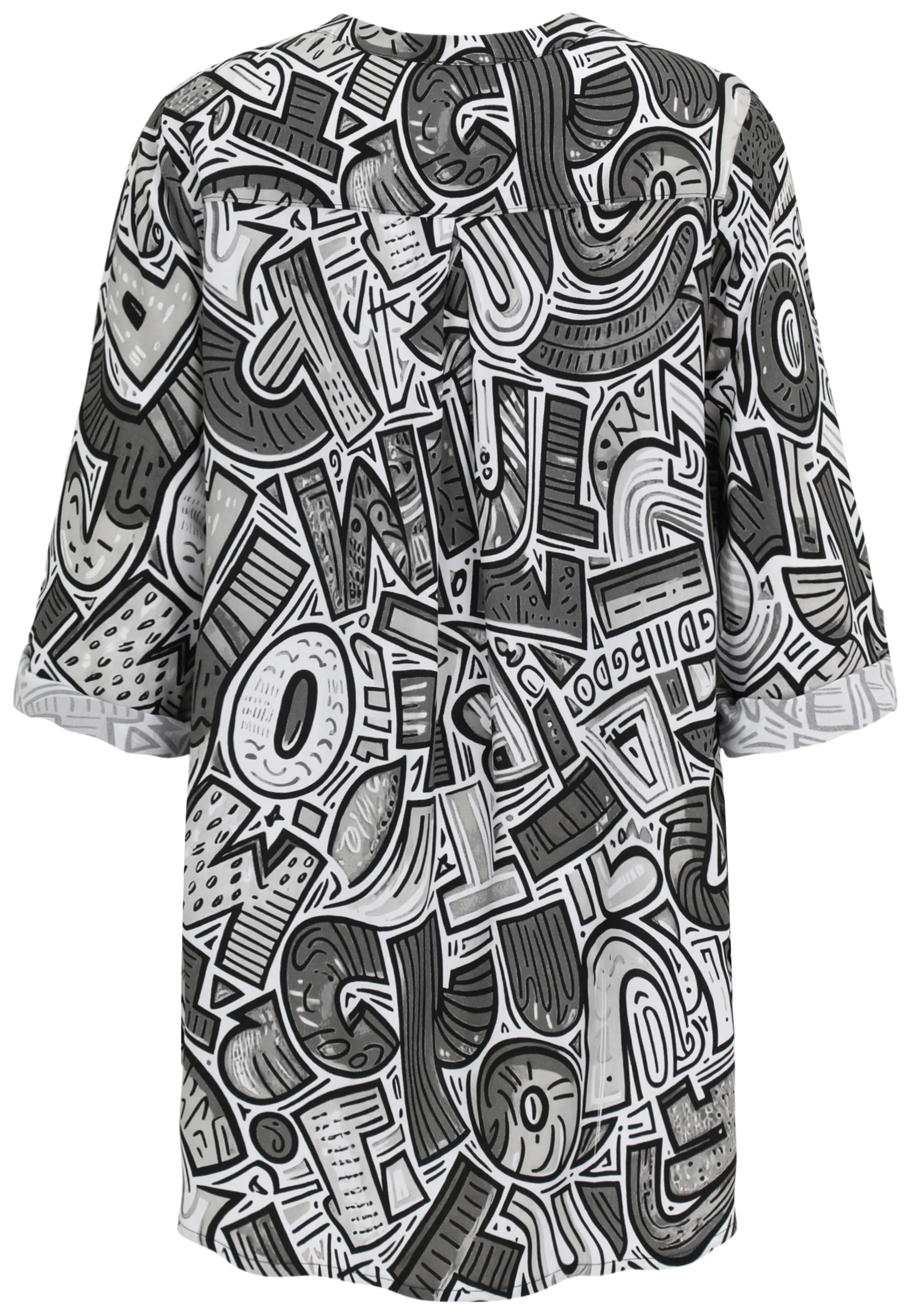 Doris Streich Blouse 225 152 grey - Image 2