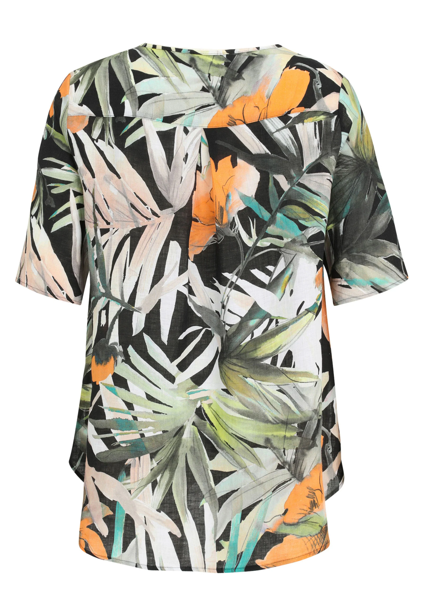 Doris Streich Blouse 291 750 Khaki - Image 2