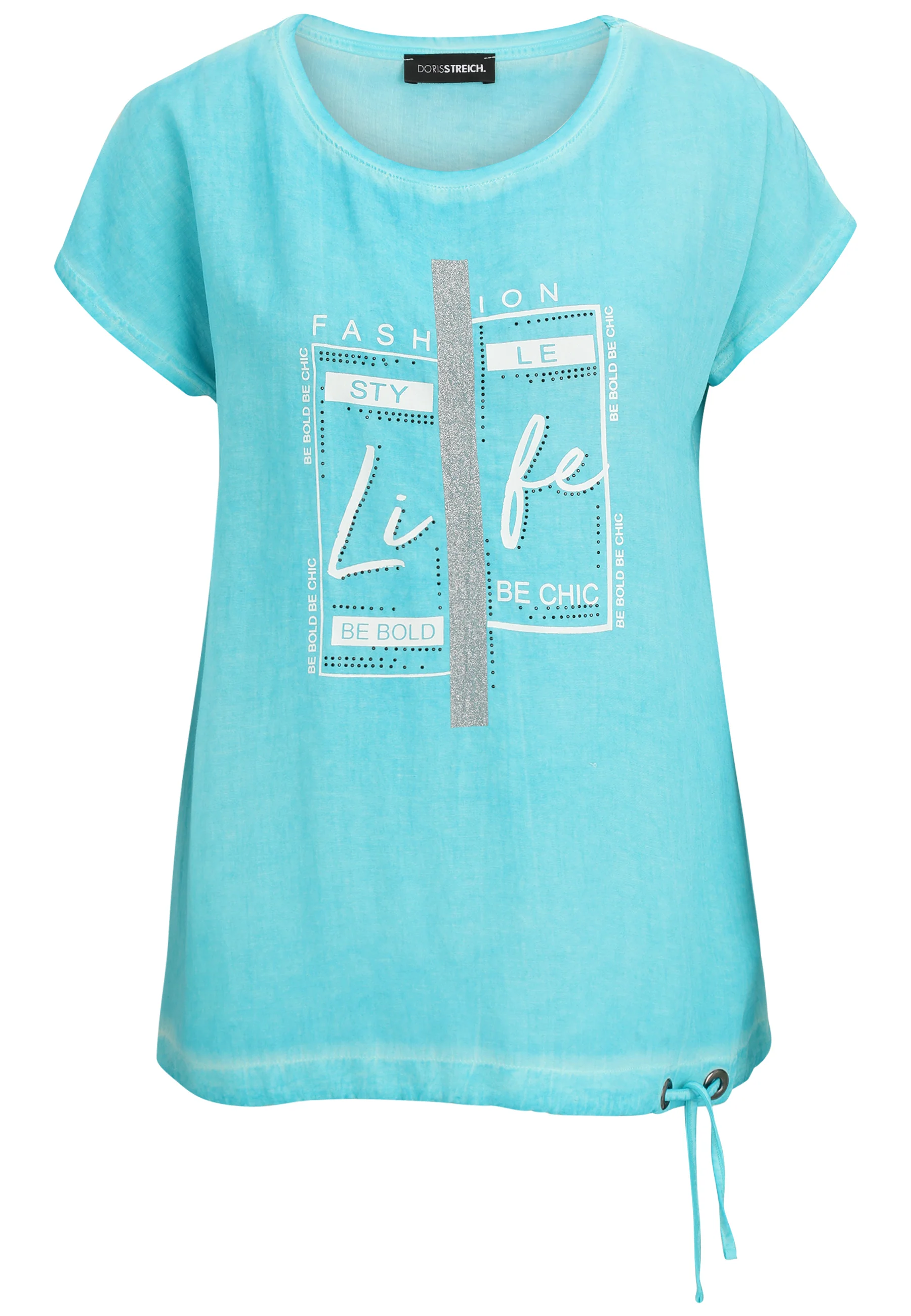 Doris Streich T-Shirt 535 179 turquoise