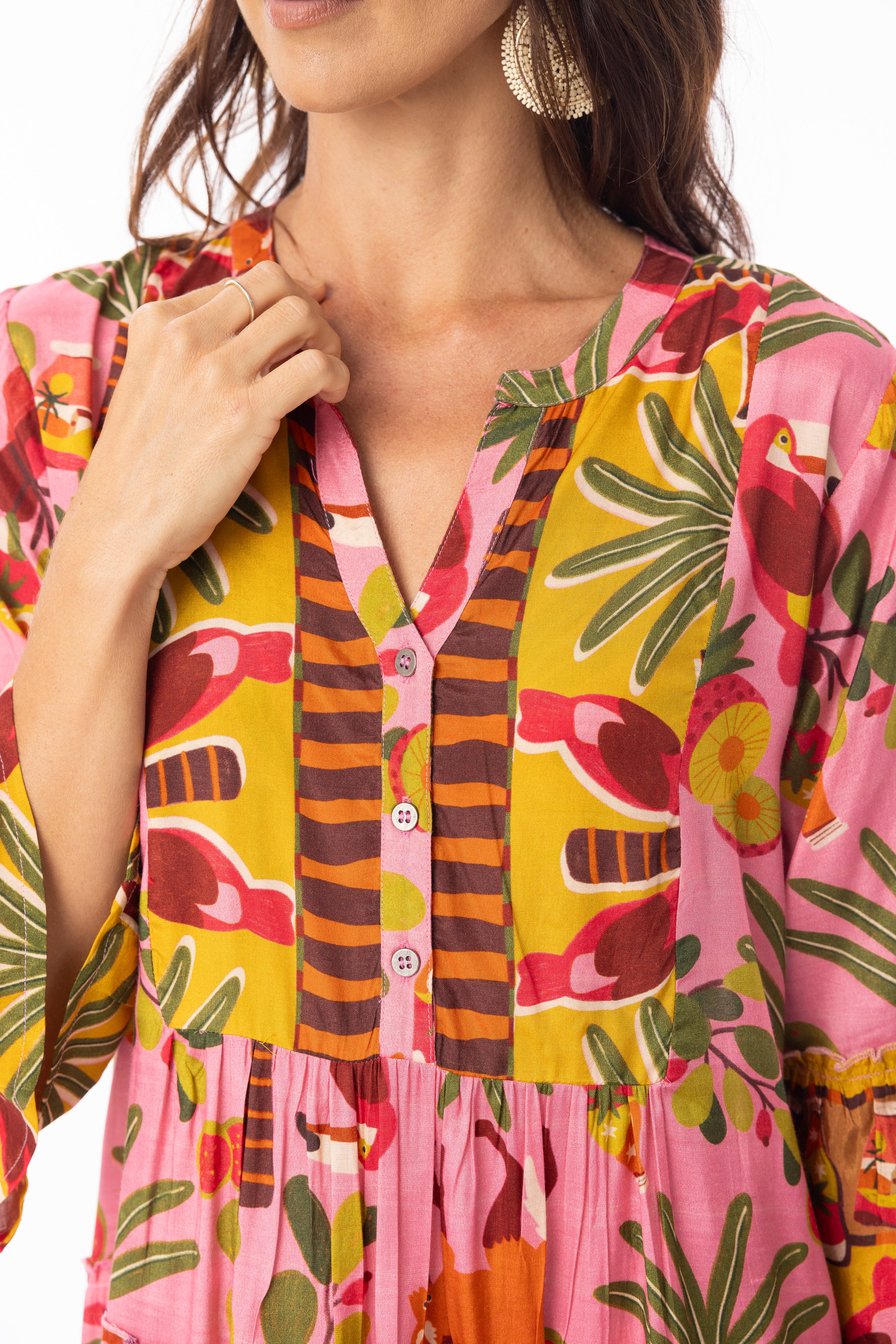 Escape Jurk 40151 Print - Image 3