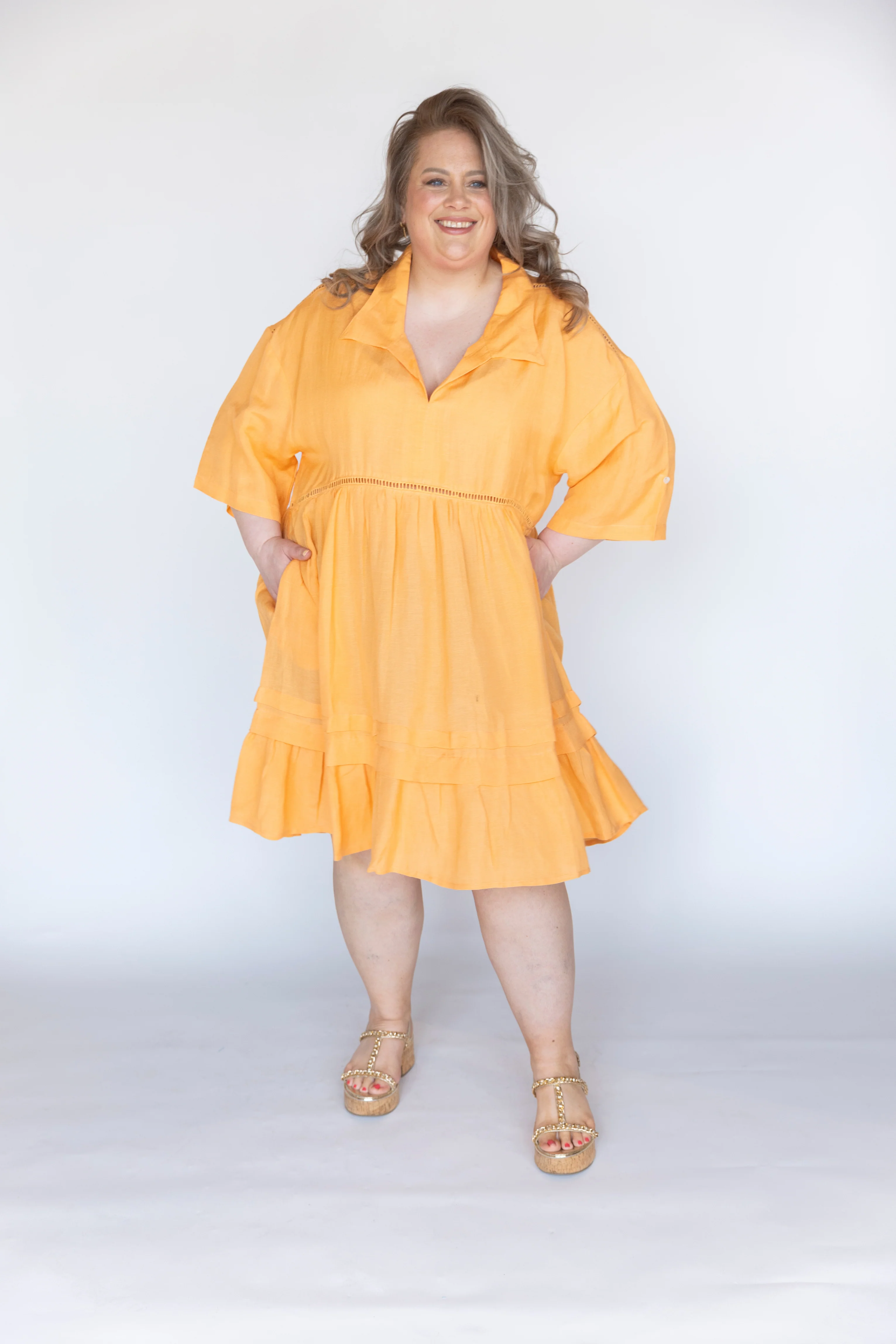 Escape Jurk 71582A APRICOT