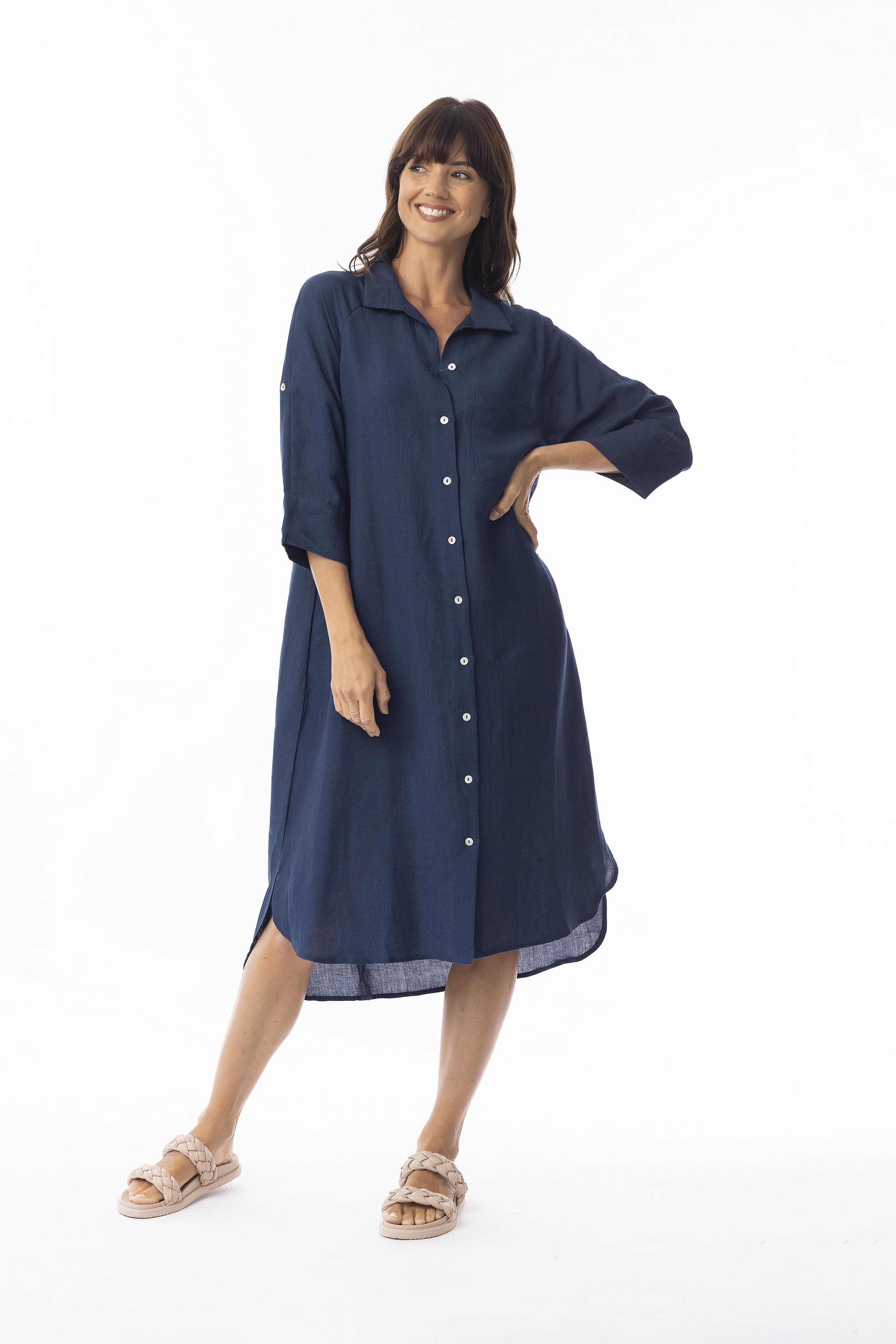 Escape Jurk 71583N Navy - Image 3