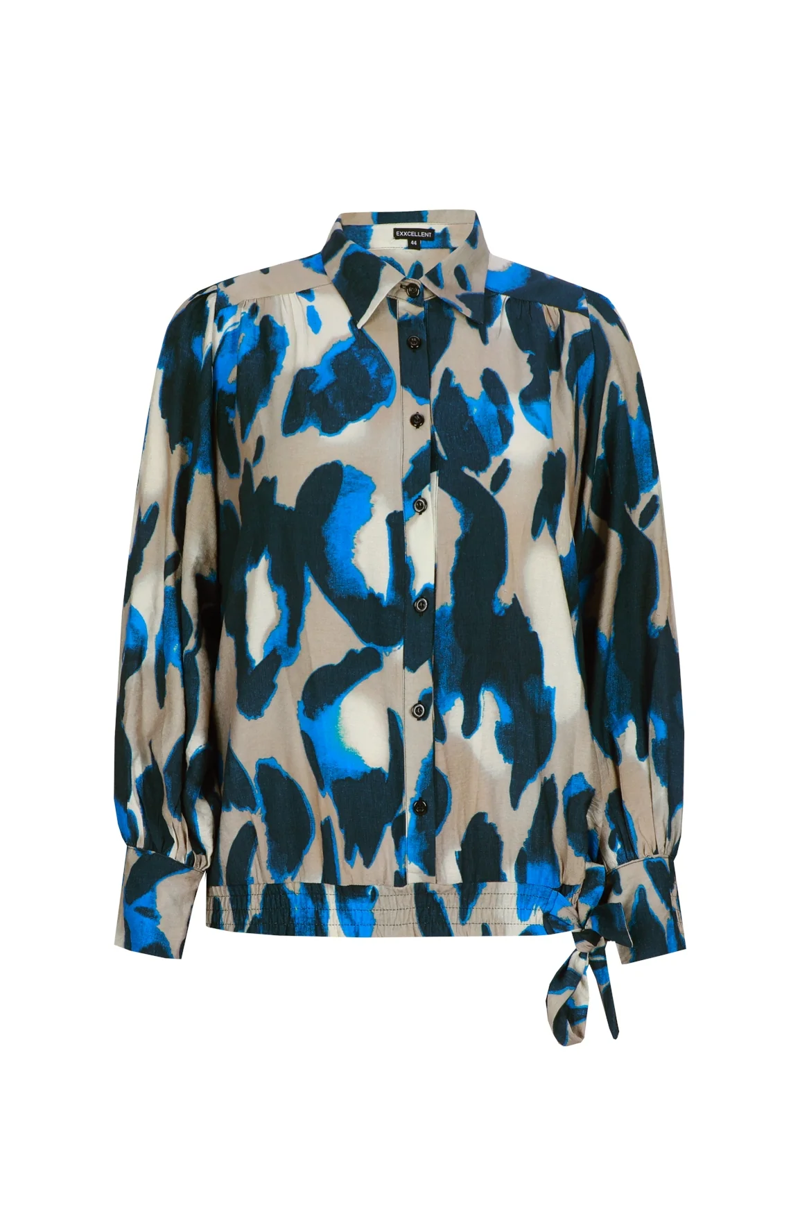 Exxcellent Blouse 26VQE02 412649 moon rock/dark sapphire - Image 7