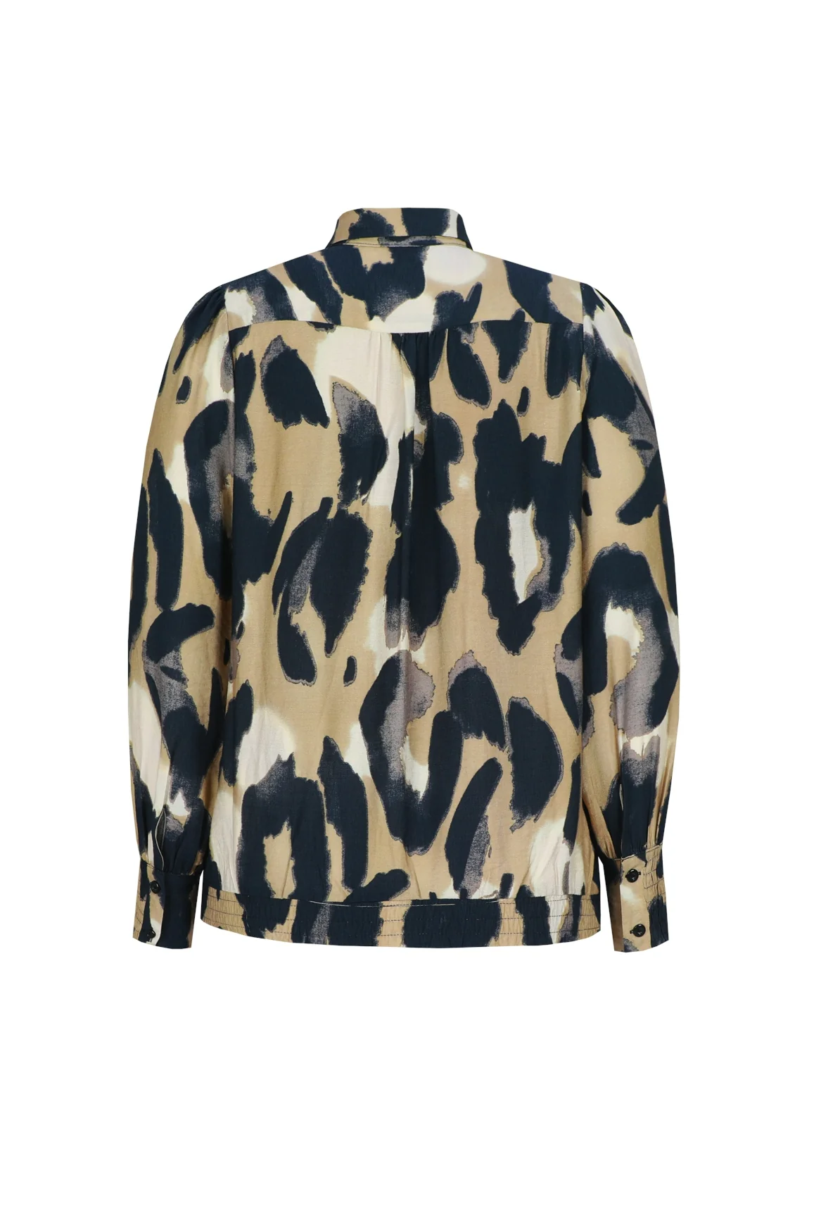 Exxcellent Blouse 26VQE02 001502 black/khaki - Image 7