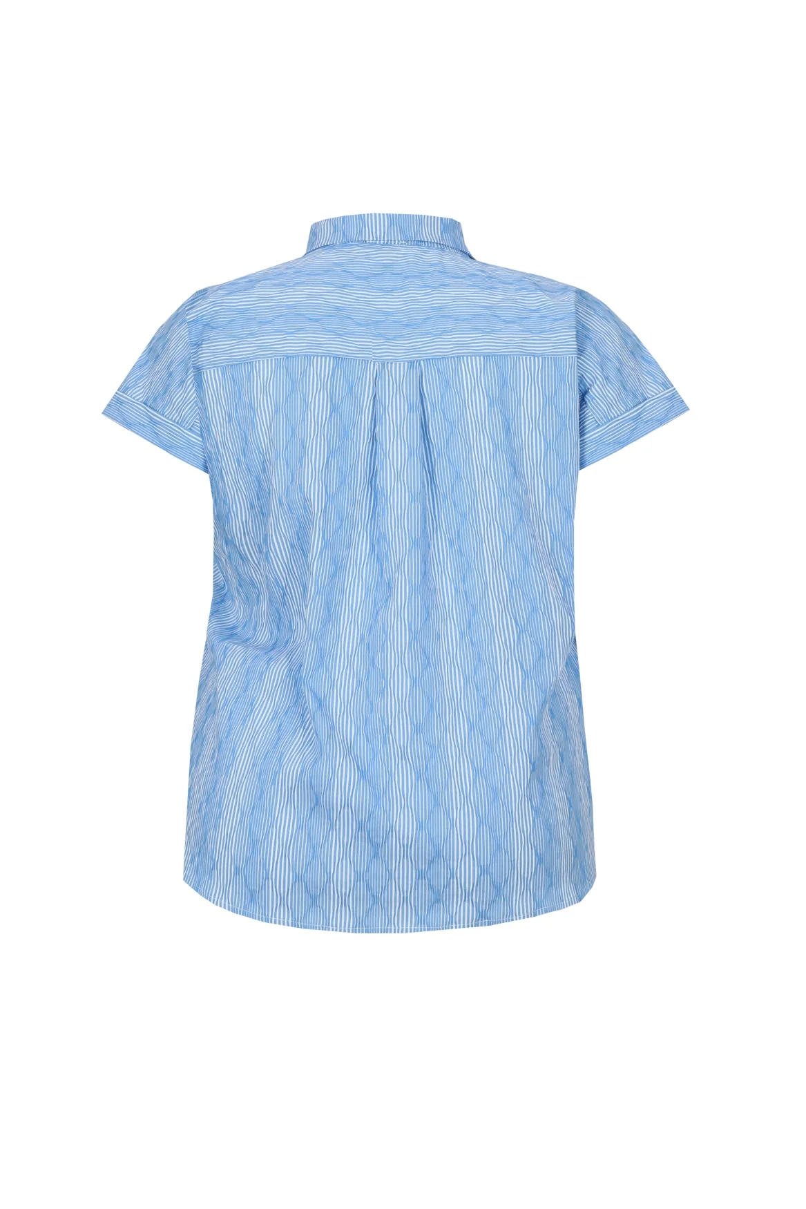Exxcellent Blouse 26ZFZE12 632011 ice blue/offwhite - Image 12
