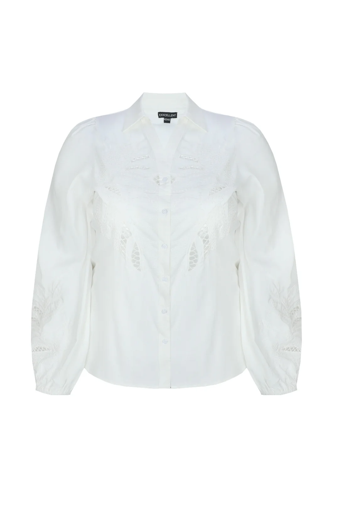 Exxcellent Blouse 26ZXE01 011 offwhite