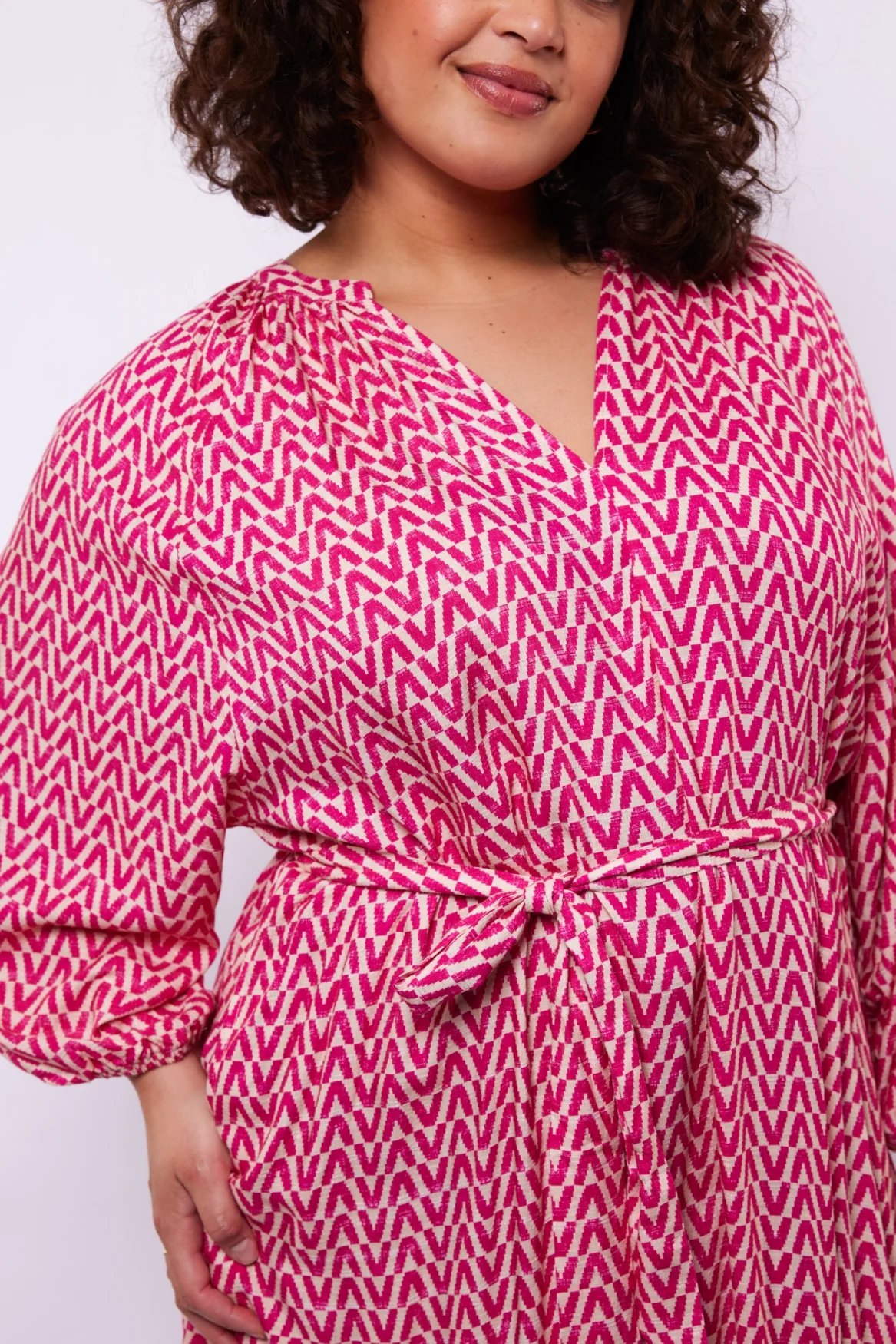 Exxcellent JURK LANG 26ZFZE23 014344 sand/berry fuchsia - Image 4