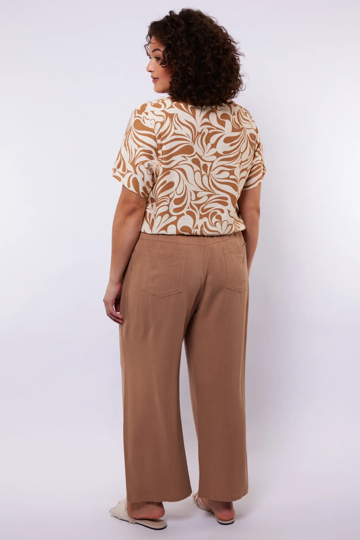 Exxcellent Pantalon 26ZFBE02 506 walnut - Image 2