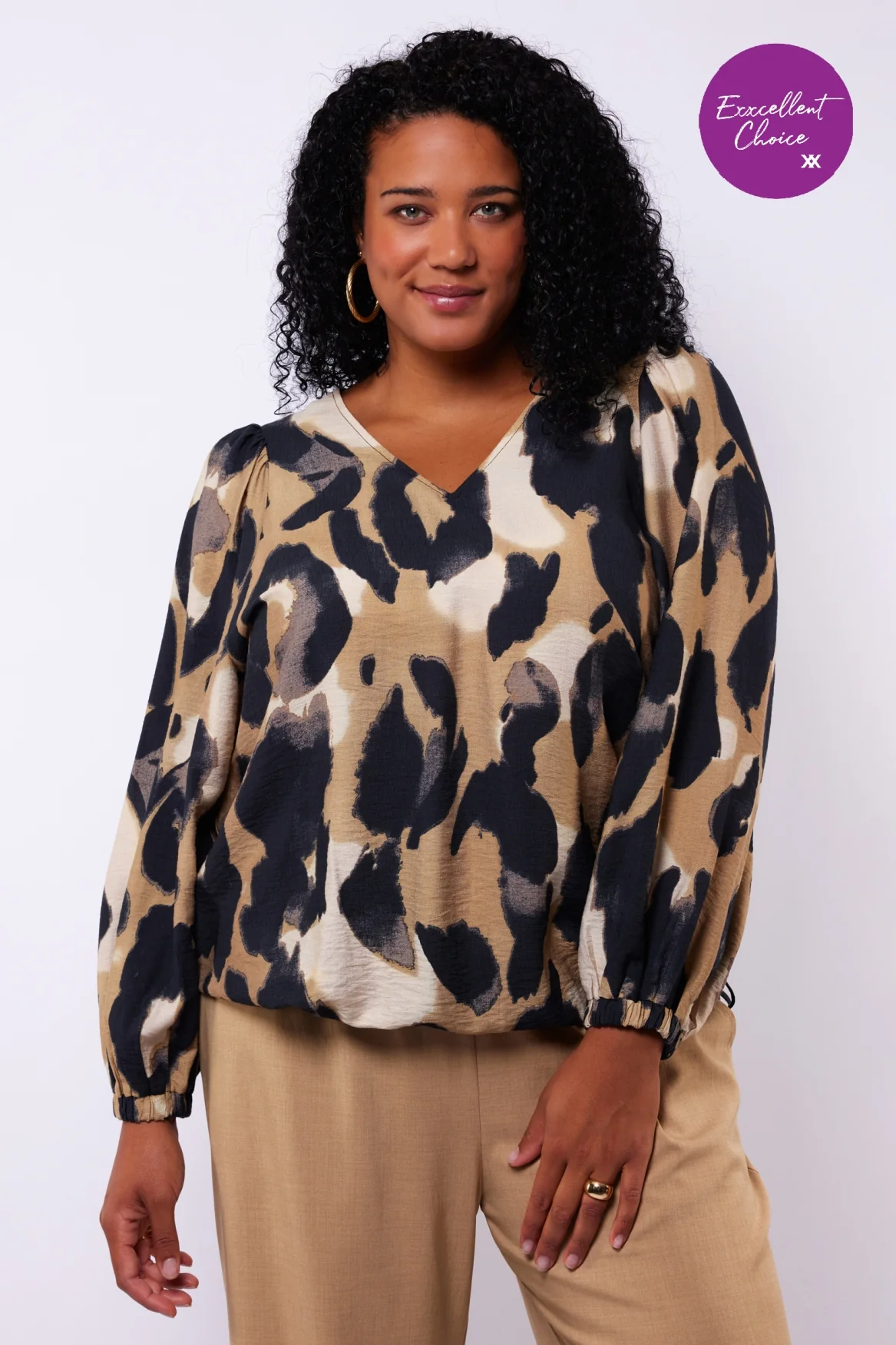 Exxcellent TOP BASIS 26VQE03 001502 black/khaki - Image 3