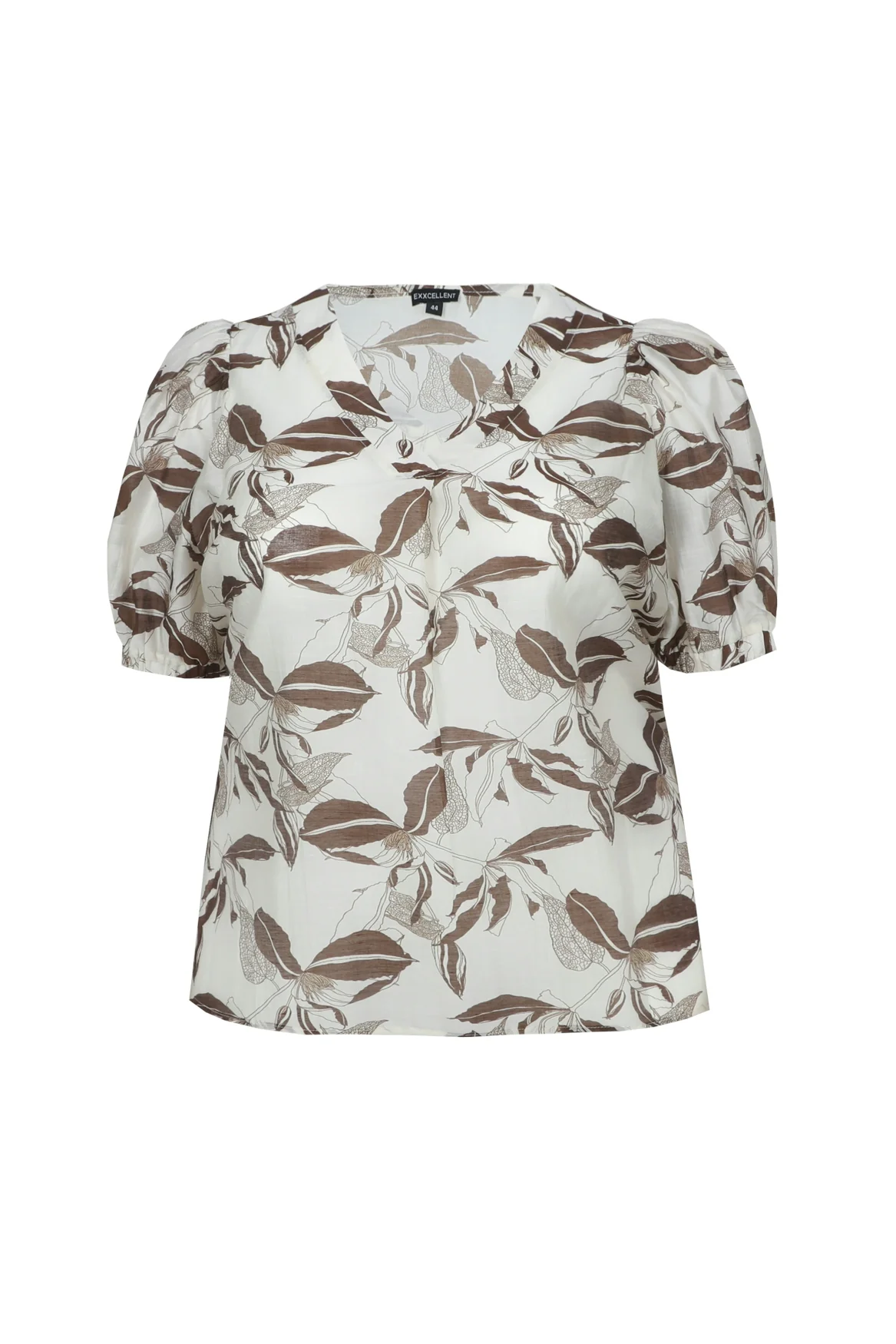 Exxcellent TOP BASIS 26ZFBE06 011510 offwhite/dark brown