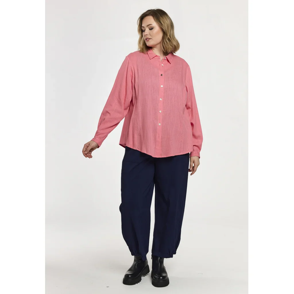 Gozzip Blouse G261018 BLACK - Image 7