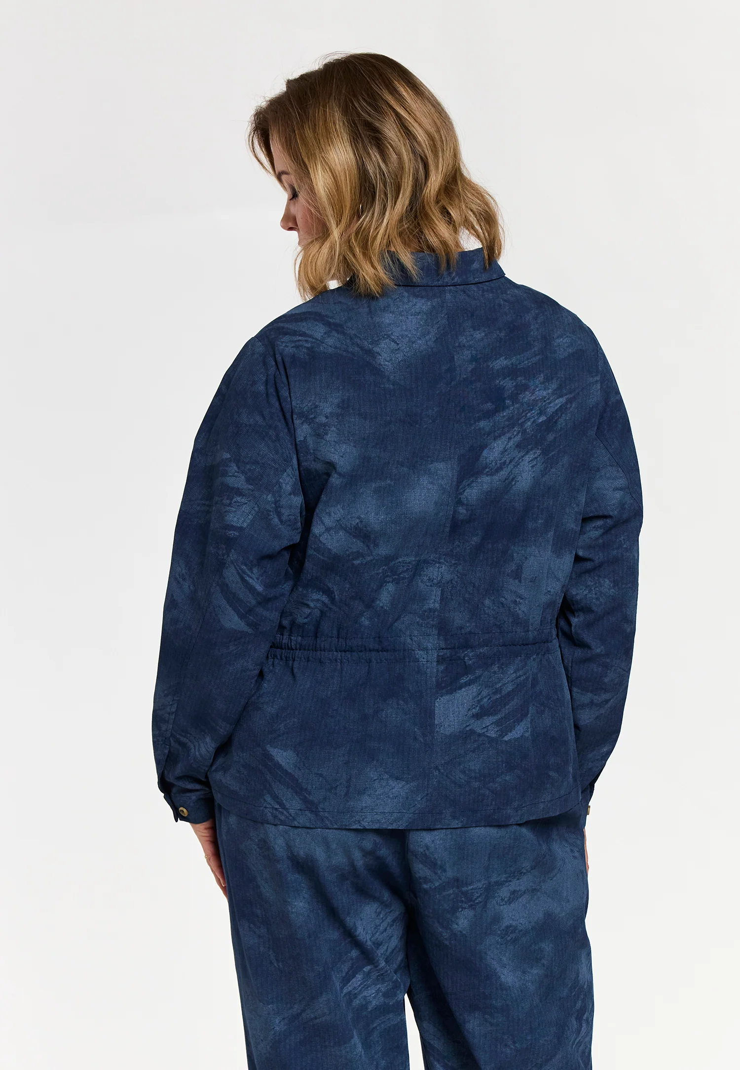 Gozzip Blouse G261021 BLUE - Image 5