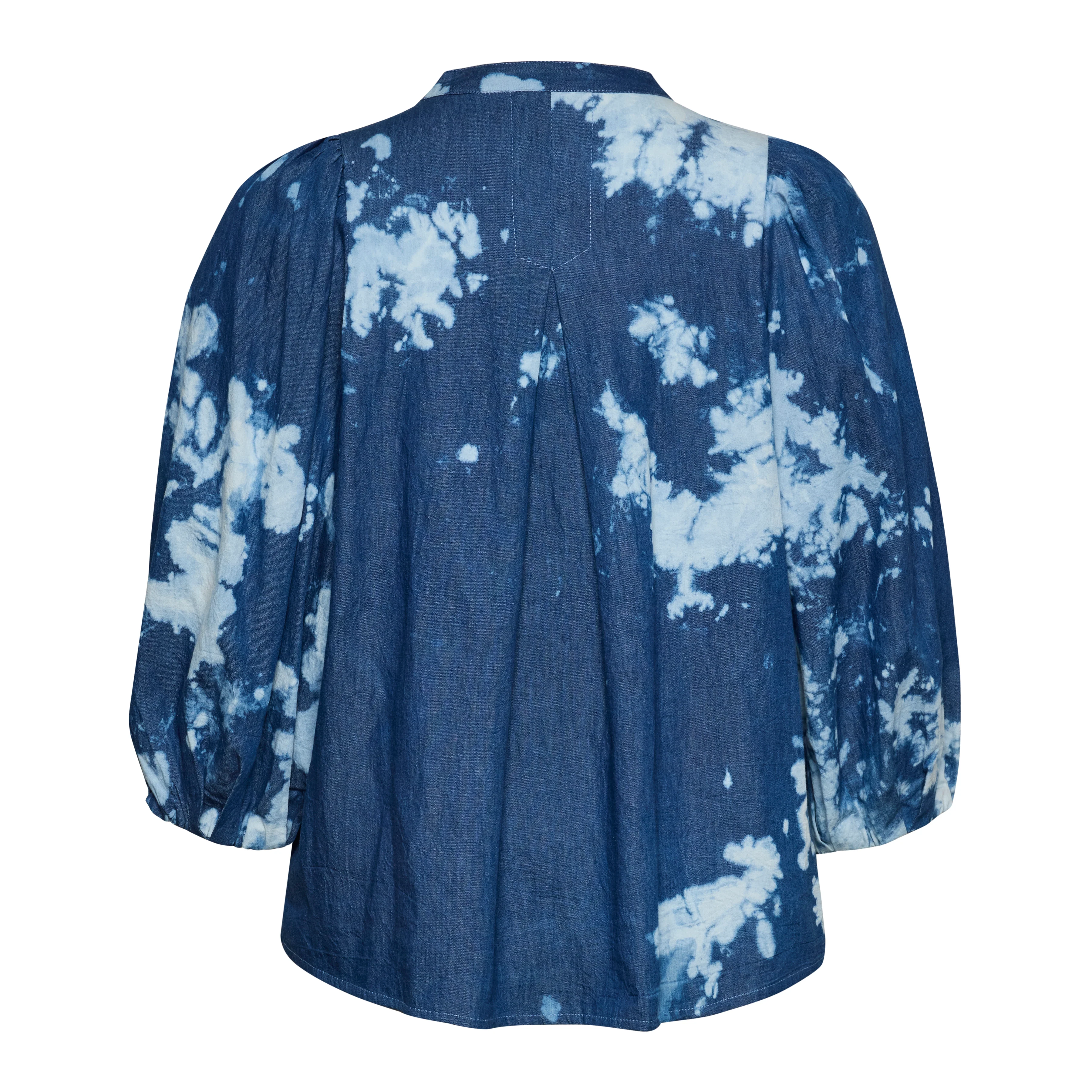 Gozzip Blouse G261052 Printed denim - Image 3