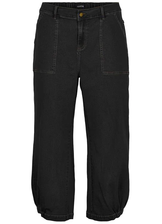 Gozzip Broek 9904-1 BLACK DENIM - Image 6