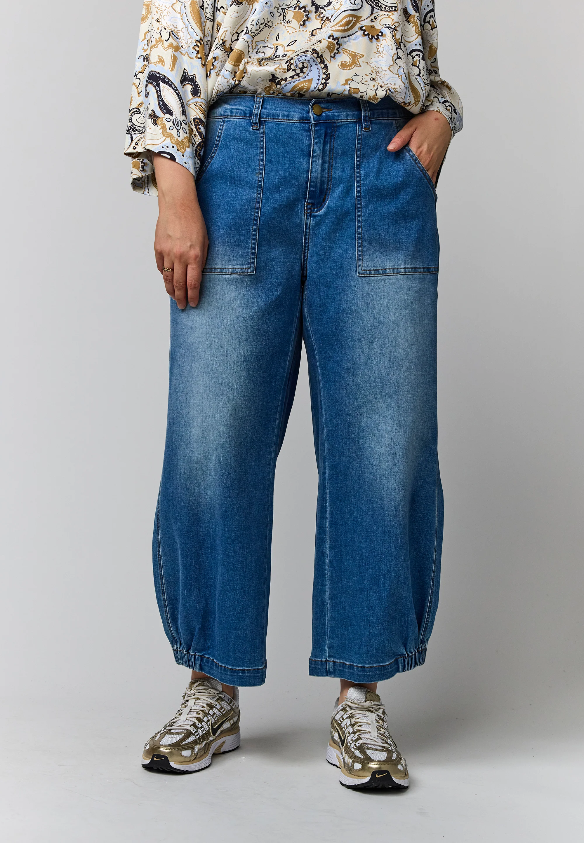 Gozzip Broek 9904-1 Light Blue Denim - Image 2