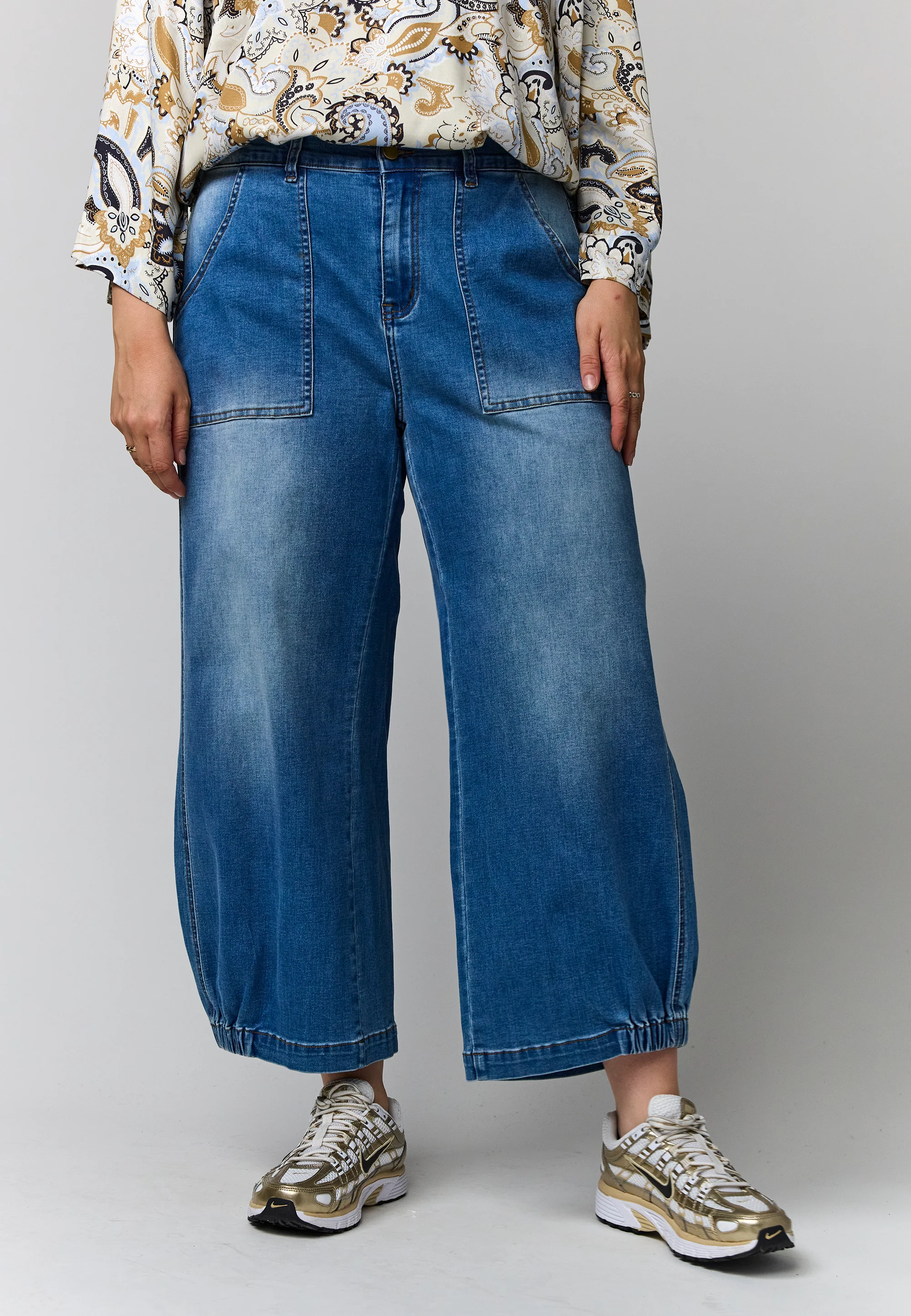 Gozzip Broek 9904-1 Light Blue Denim - Image 5