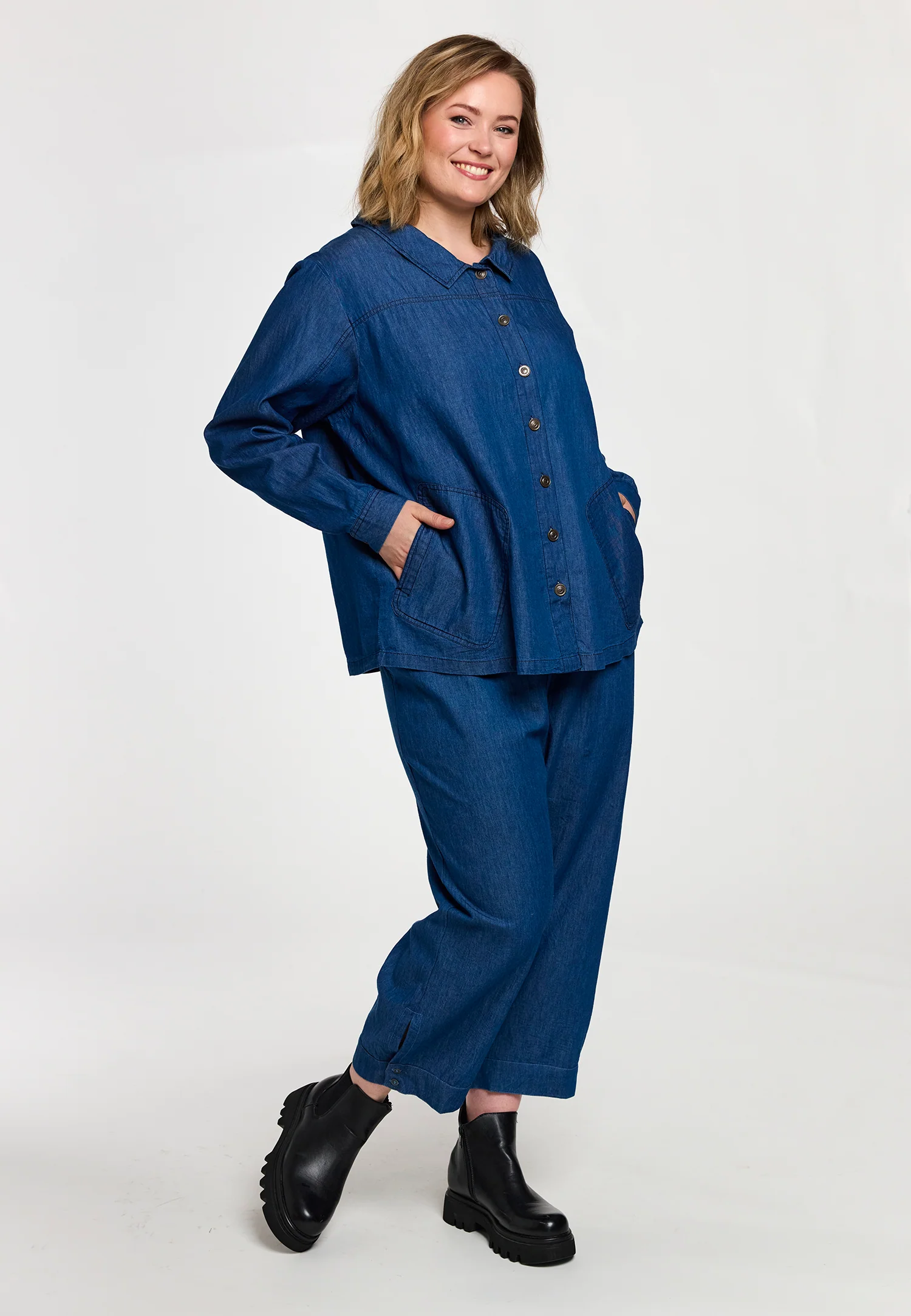 Gozzip Jas G261054 Denim Blue - Image 4