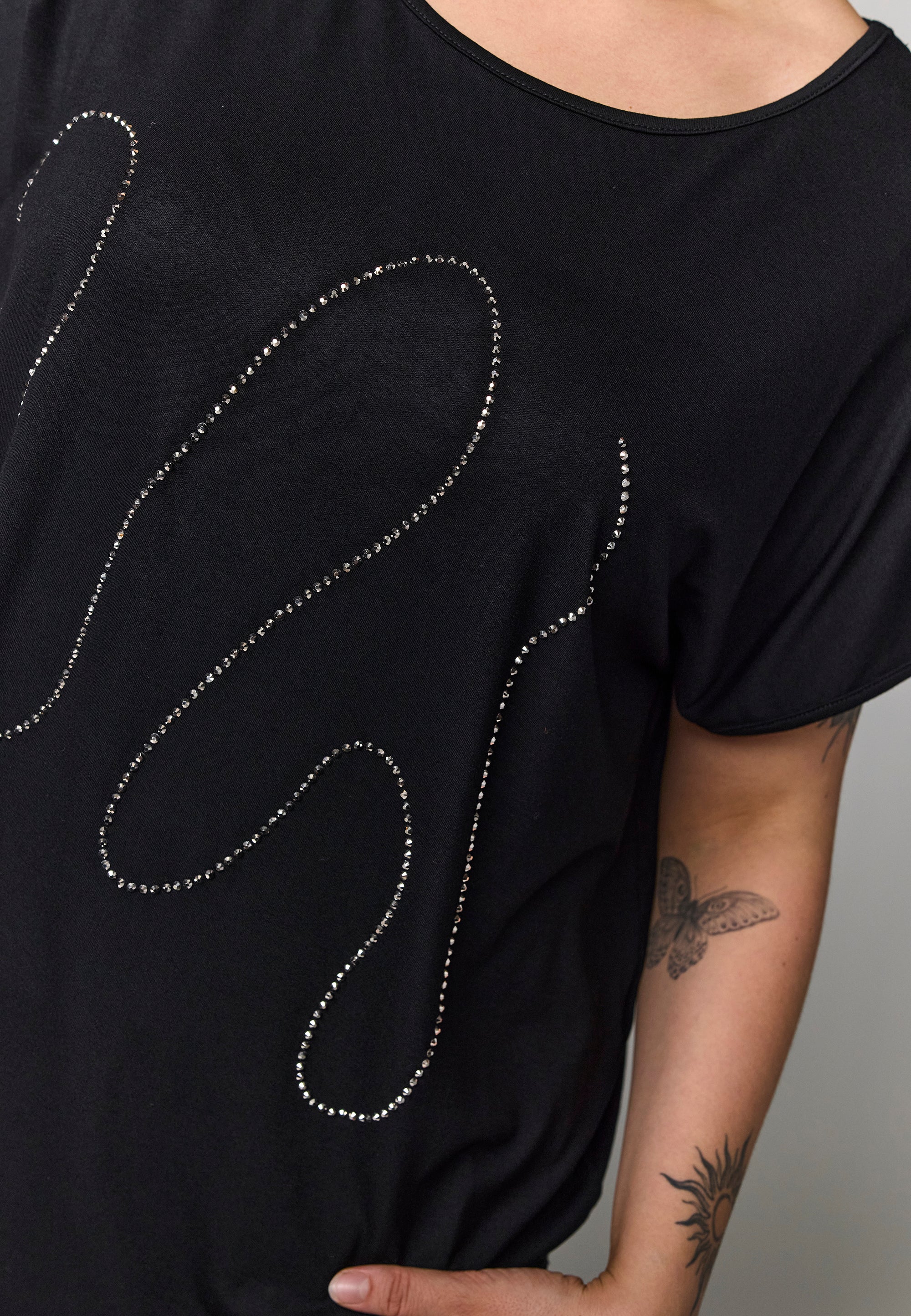 Gozzip T-Shirt G264015 Black - Image 6