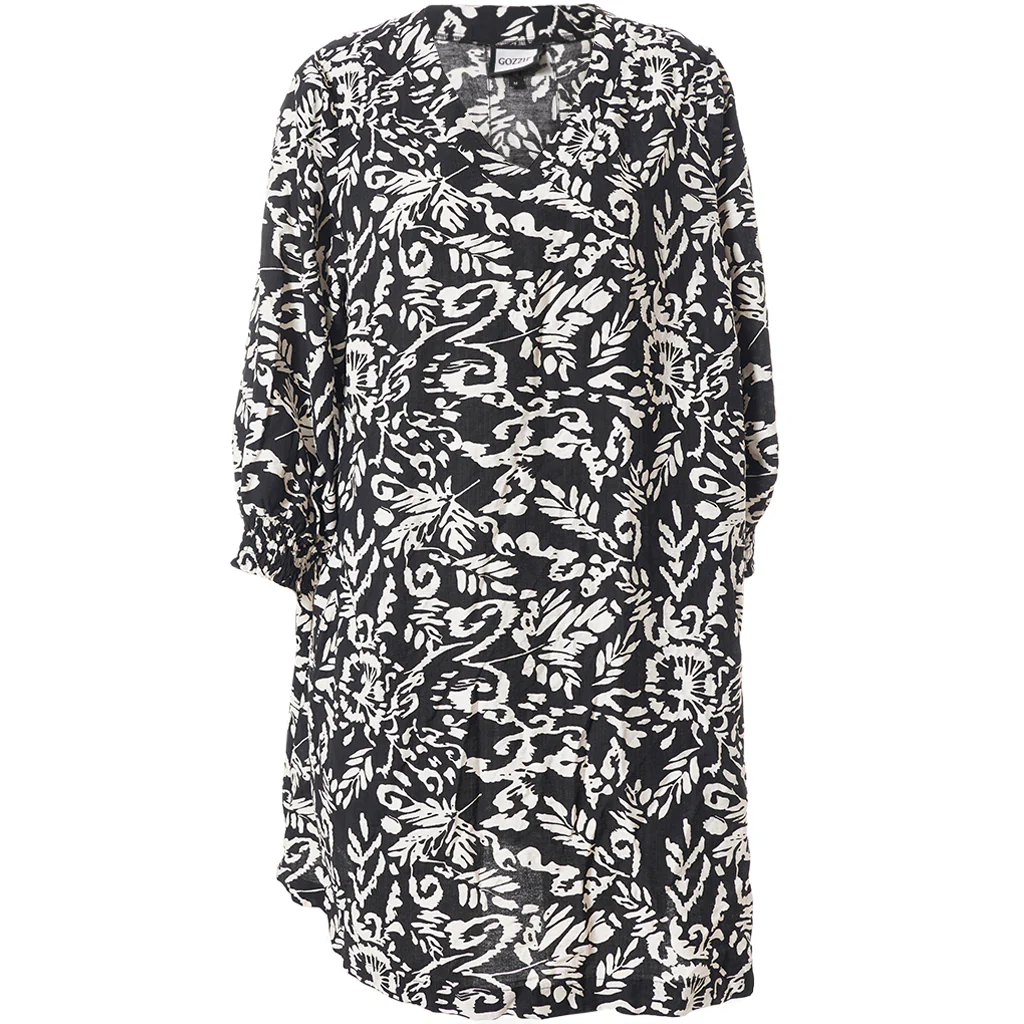 Gozzip Tuniek G261031 BLACK WHITE - Image 6
