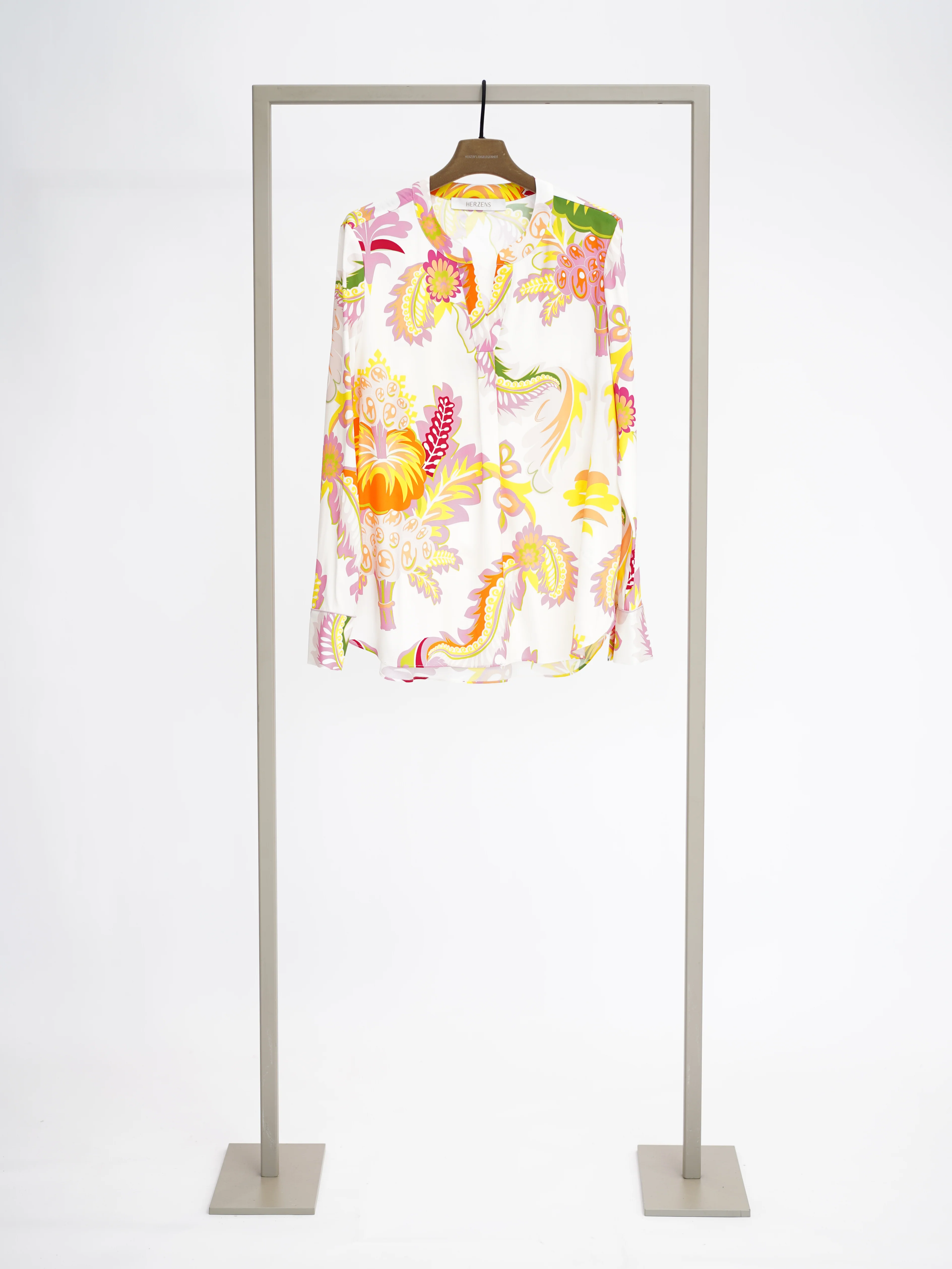 Herzens Blouse 25261-6059 PINK BUTTERCUP MULTI - Image 5