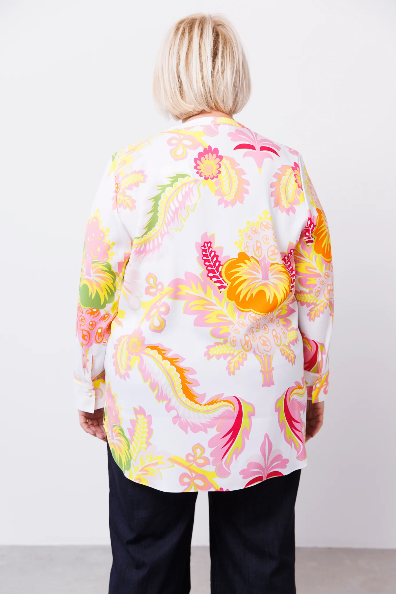 Herzens Blouse 25261-6059 PINK BUTTERCUP MULTI - Image 8