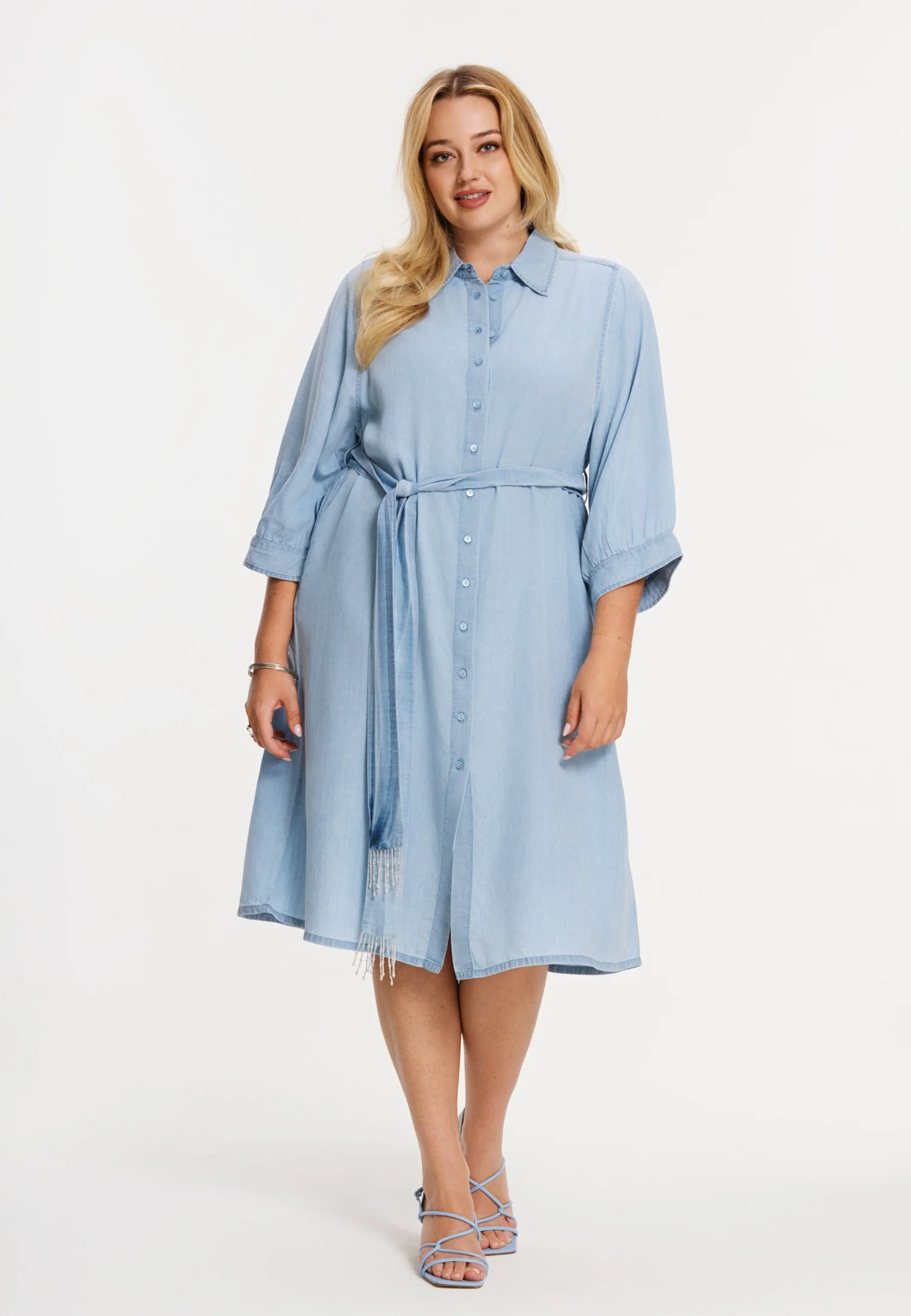 YOEK Jurk 361776 indigo - Image 4