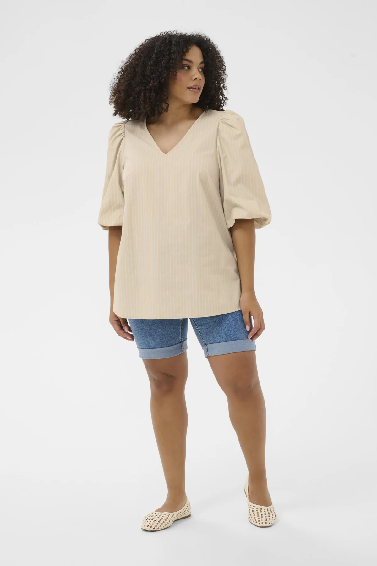 Kaffe curve Blouse 10584006 108996 - Image 3