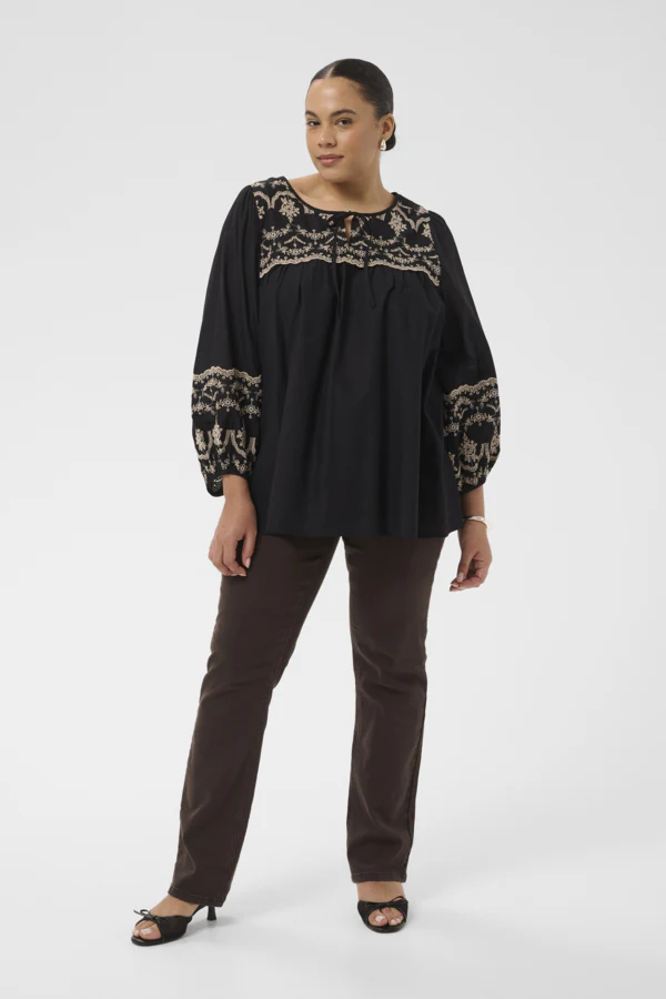 Kaffe curve Blouse 10584241 100121 - Image 3