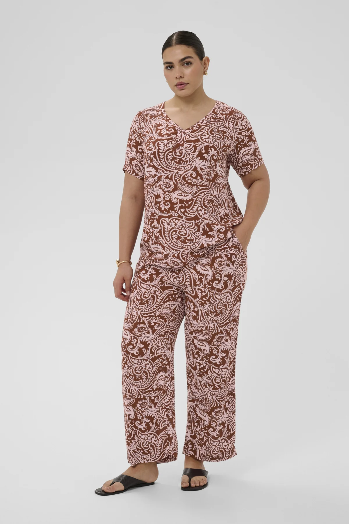 Kaffe curve Broek 10582225 109415