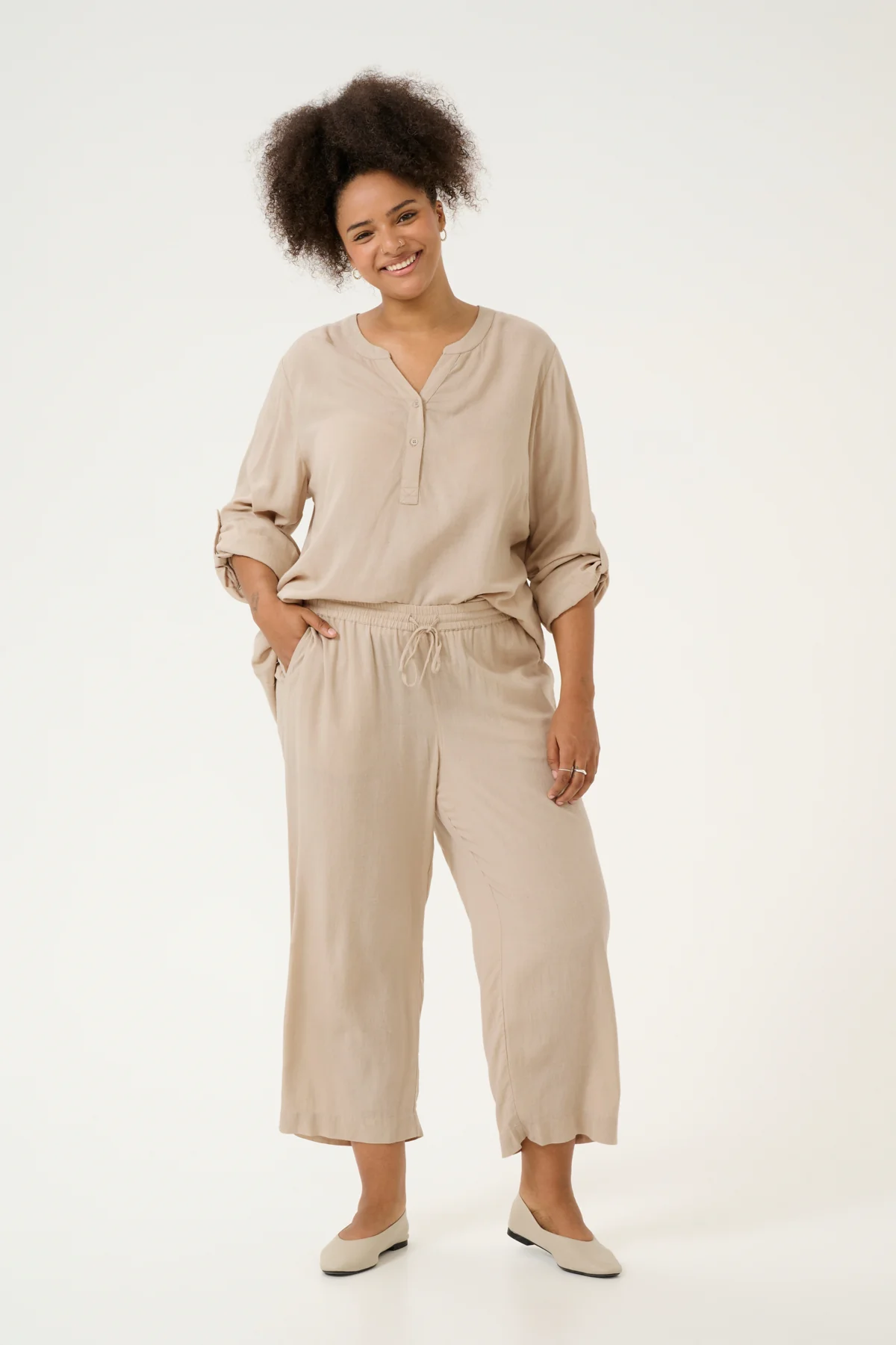 Kaffe curve Broek 10583098 151305 - Image 4