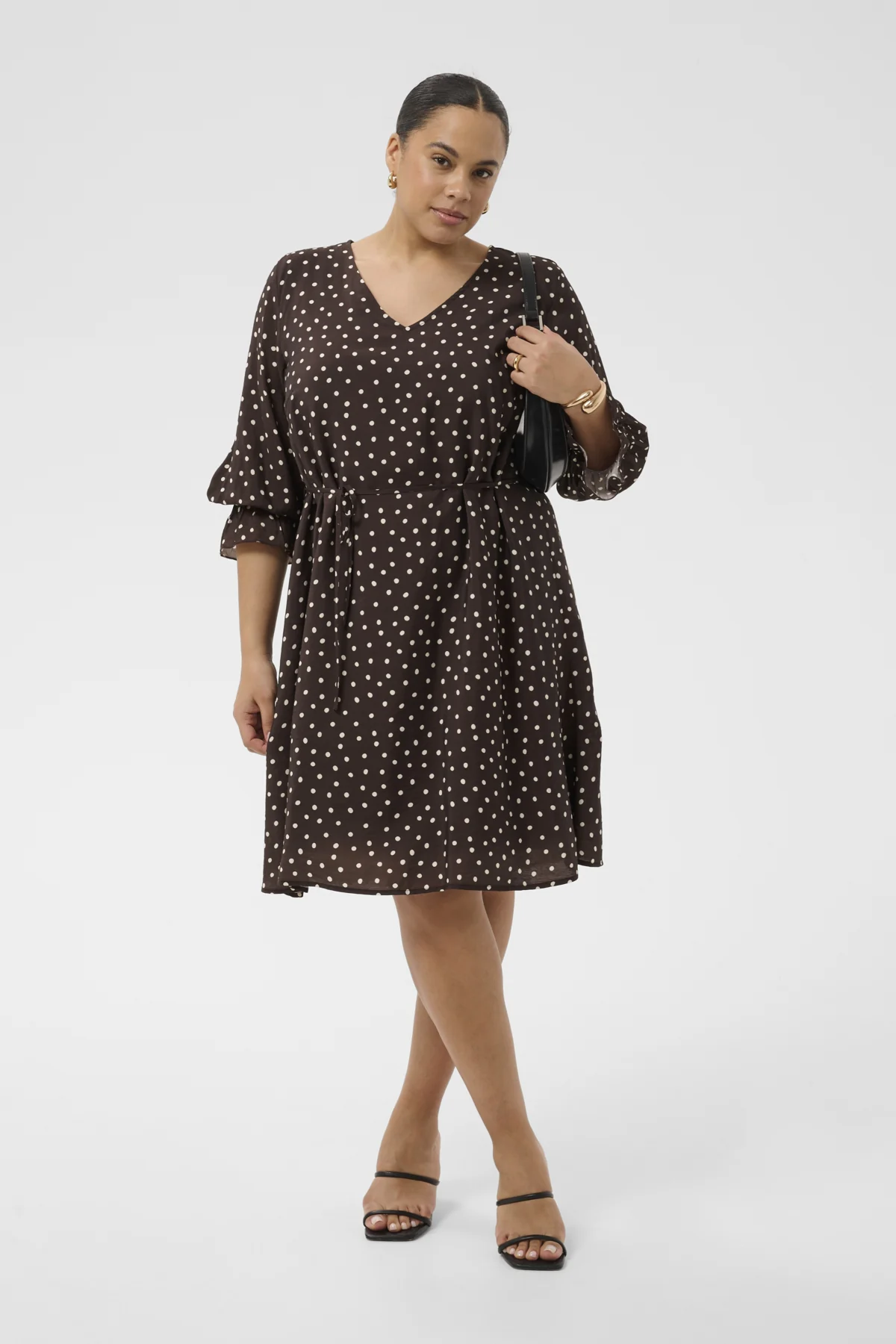Kaffe curve Jurk 10584259 109476 - Image 3
