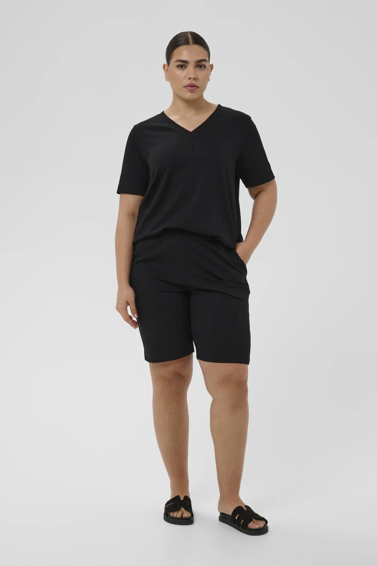 Kaffe curve Short 10584210 100121