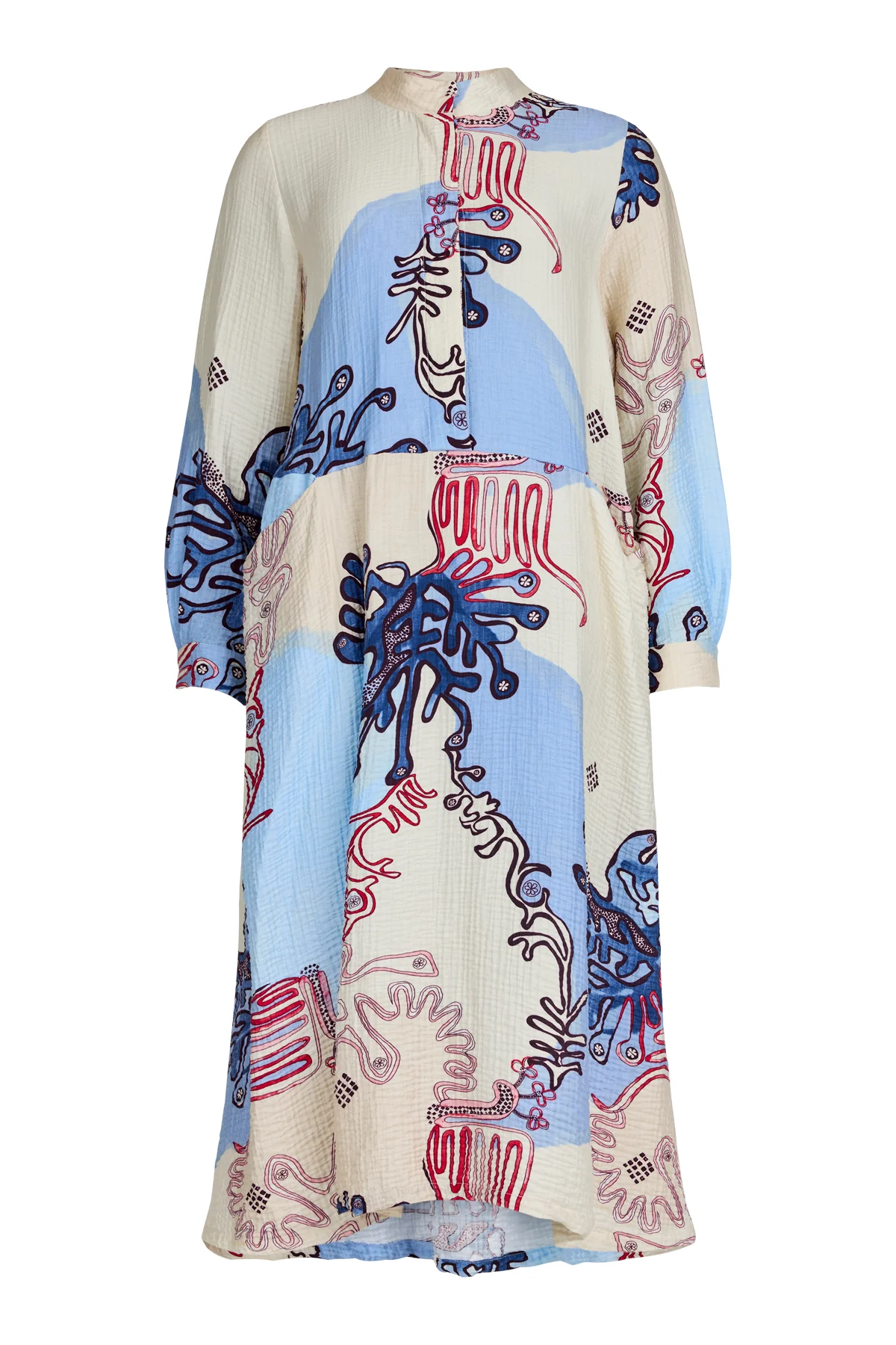 NOEN Jurk 161-88623-81328-0 Pale Blue - Image 4