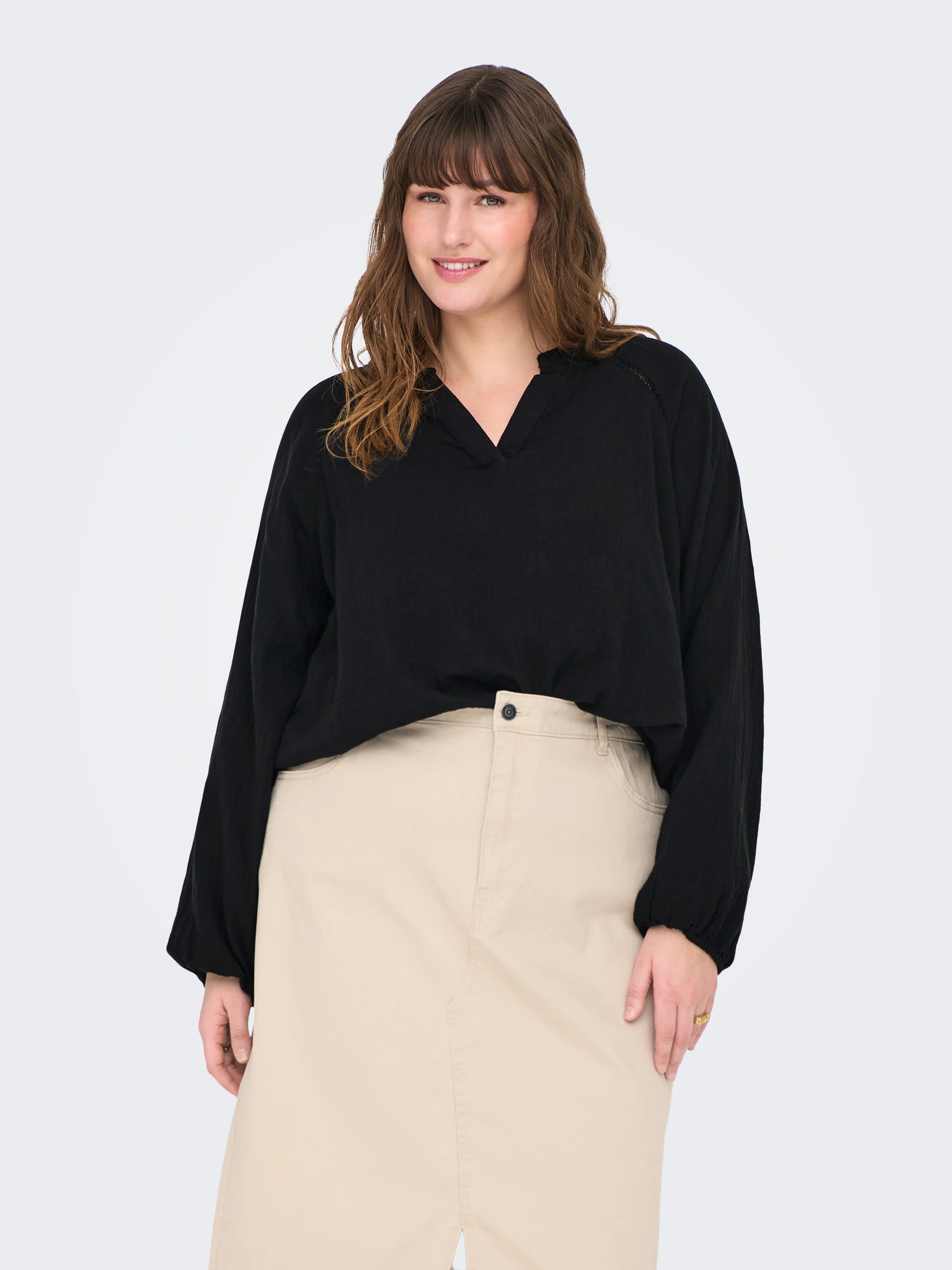Only Carmakoma Blouse 15343224 177911-Black - Image 34