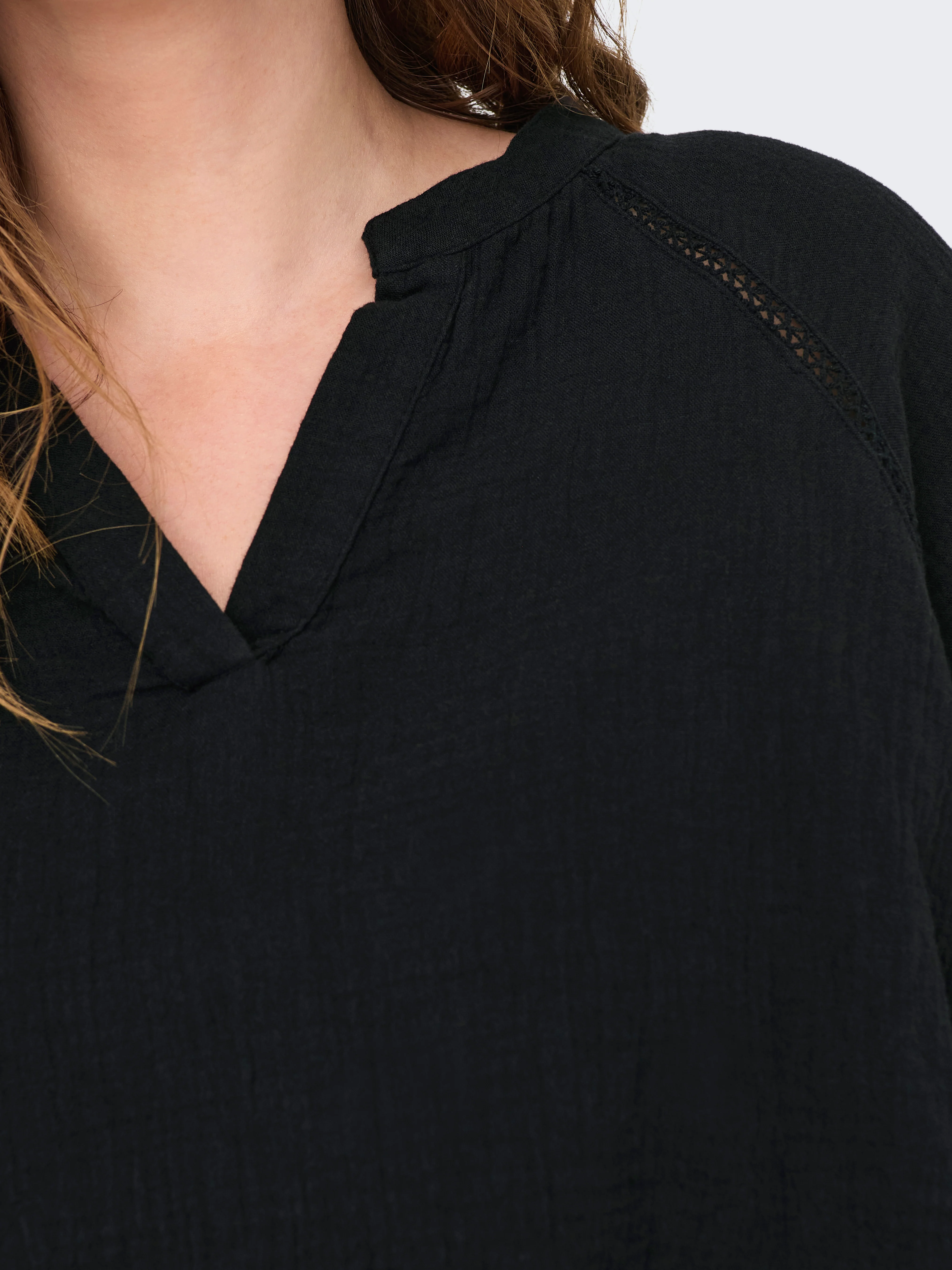 Only Carmakoma Blouse 15343224 177911-Black - Image 5